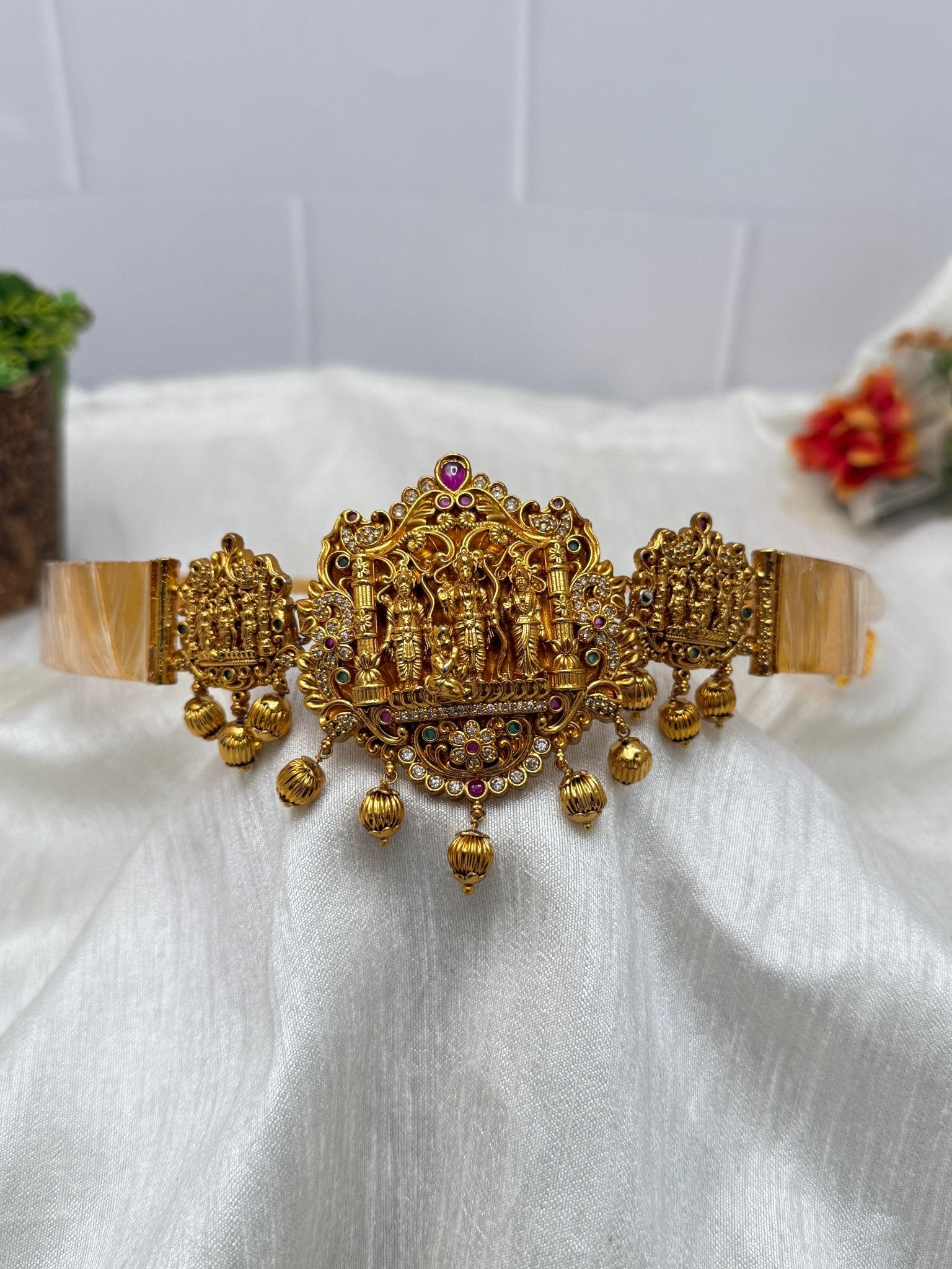 Antique Vaddanam Kamarbandh For Kids 2 Yrs - 11 Yrs 6962 - Mahilas