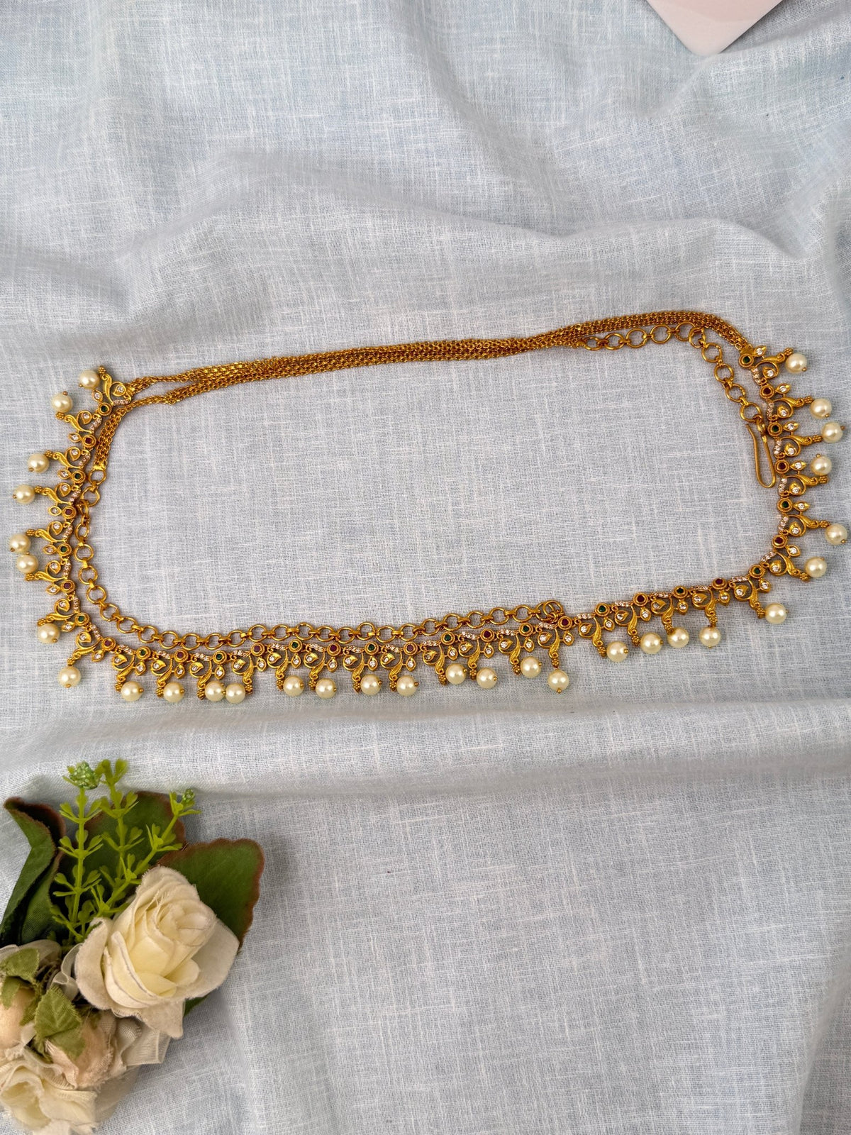 Antique Vaddanam Kamarbandh | V0074 - Mahilas