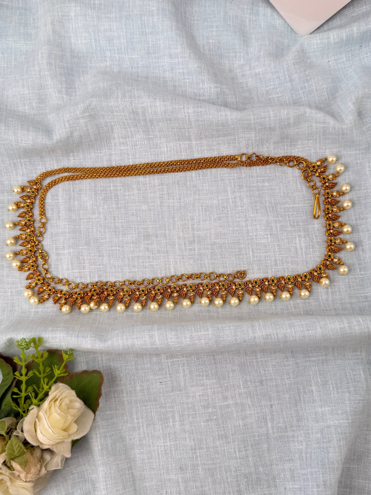 Antique Vaddanam Kamarbandh | V0075 - Mahilas