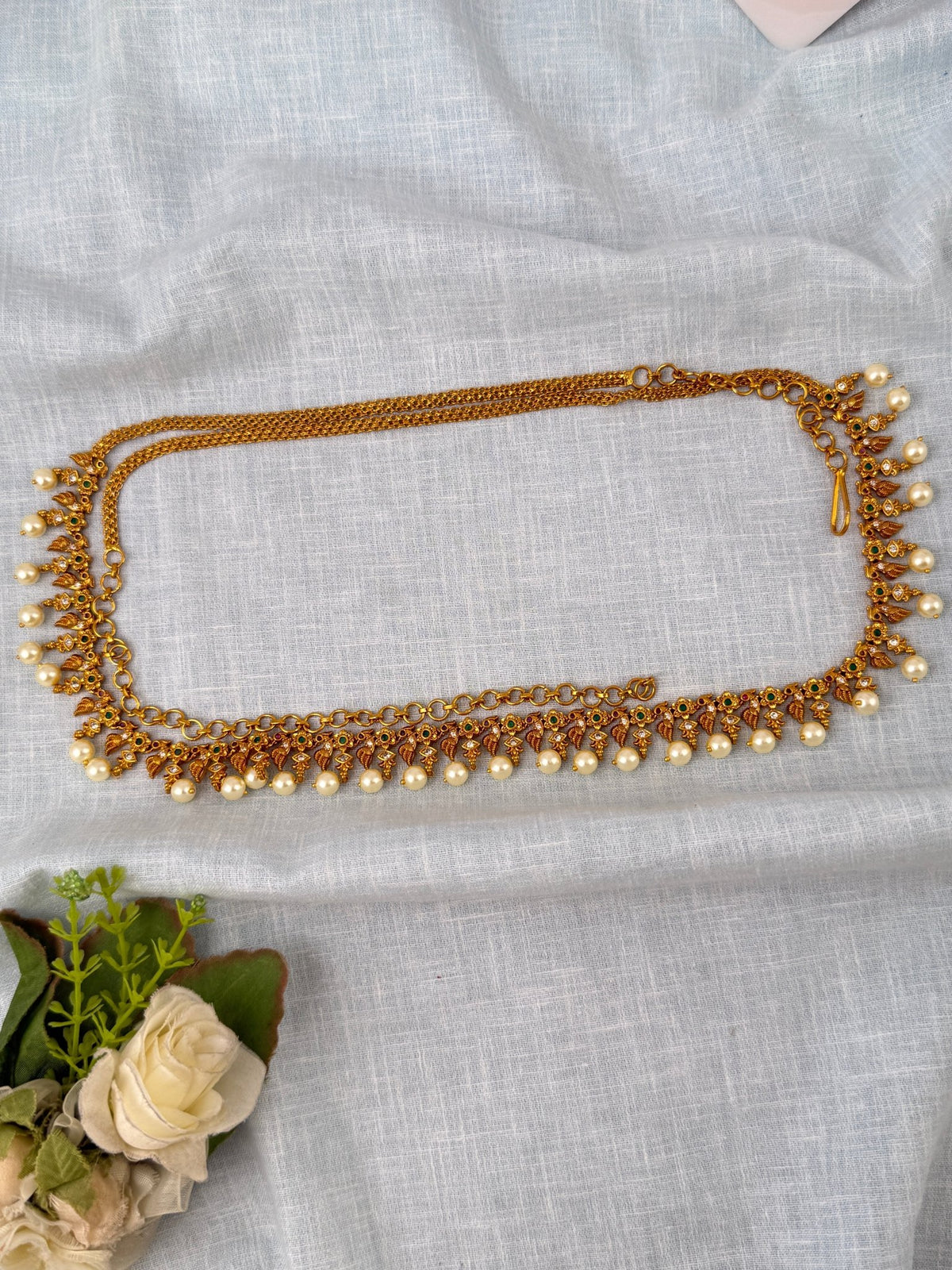 Antique Vaddanam Kamarbandh | V0075 - Mahilas