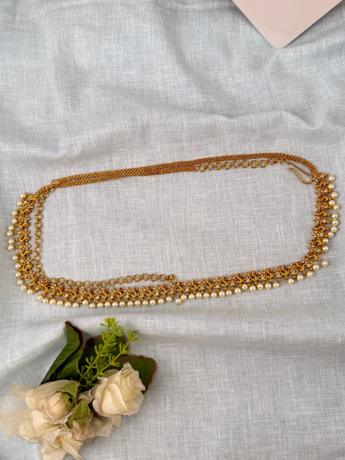 Antique Vaddanam Kamarbandh | V0077 - Mahilas