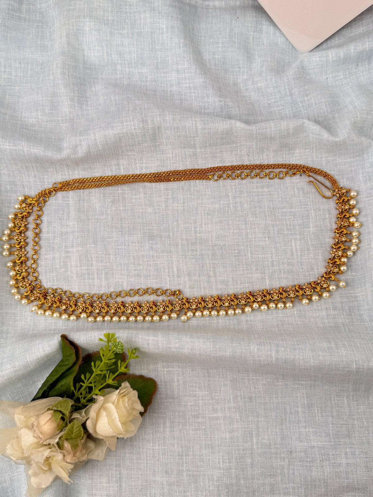 Antique Vaddanam Kamarbandh | V0077 - Mahilas