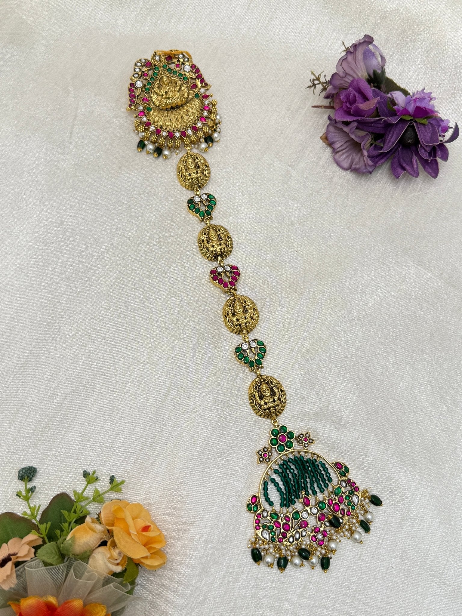 Bridal Jadau Kundan Jadebille 0755 - Mahilas