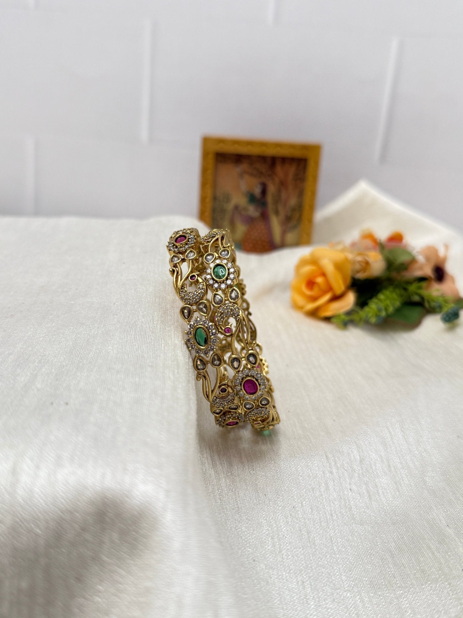 Designer Antique Bangles 6926 - Mahilas