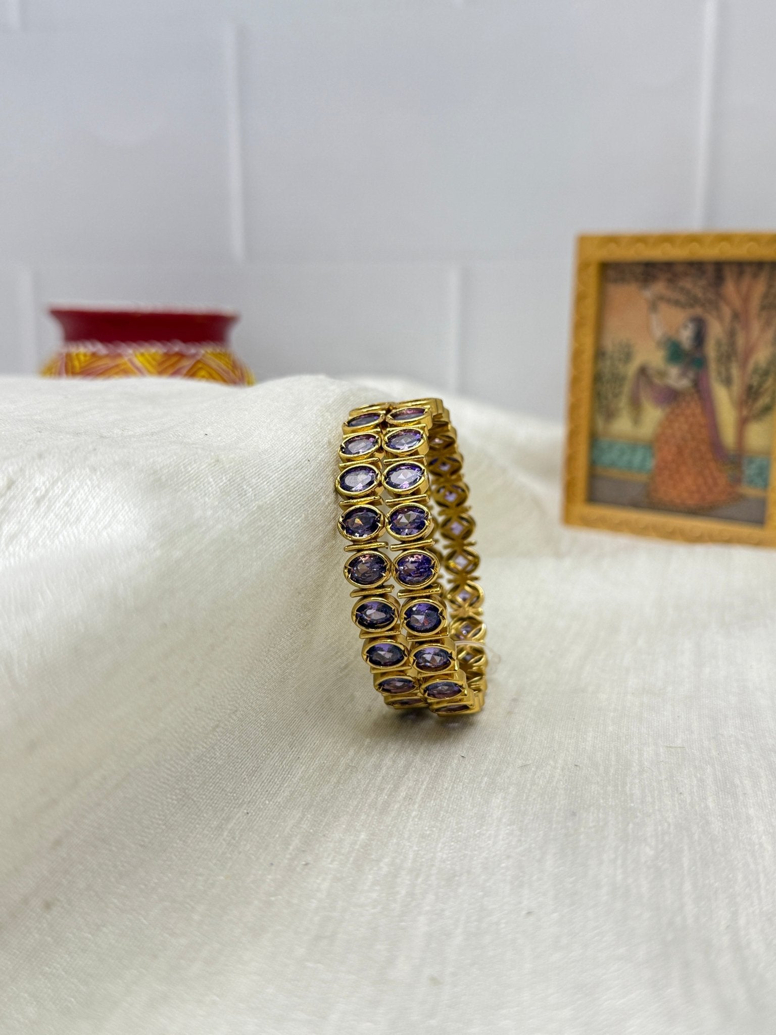 Designer Antique Bangles 6929 - Mahilas