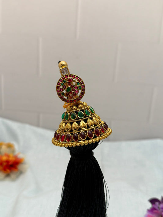 Designer Antique Bridal Kuchu 26 - Mahilas