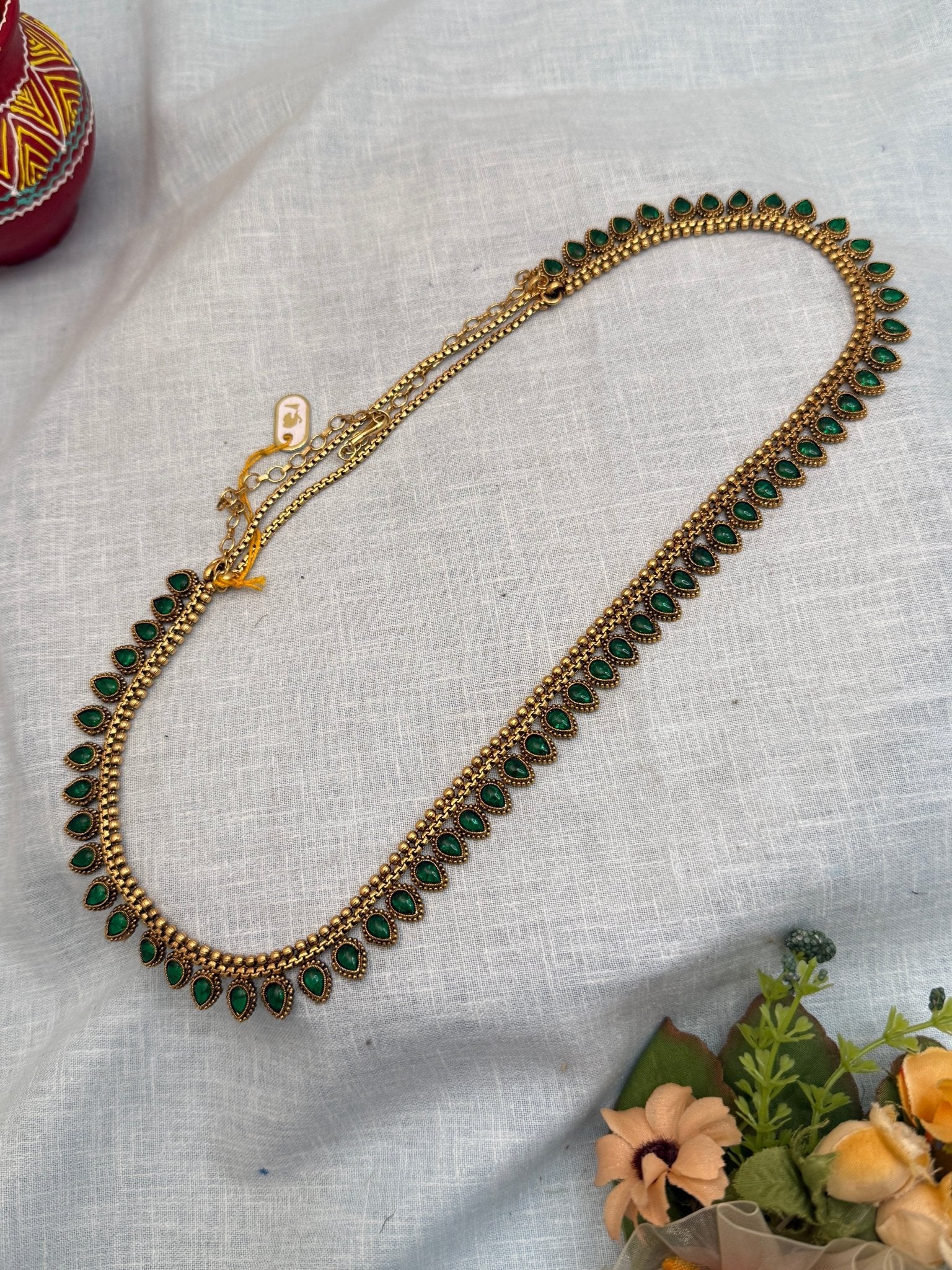 Designer Antique Chain Vaddanam Kamarbandh 7023 - Mahilas