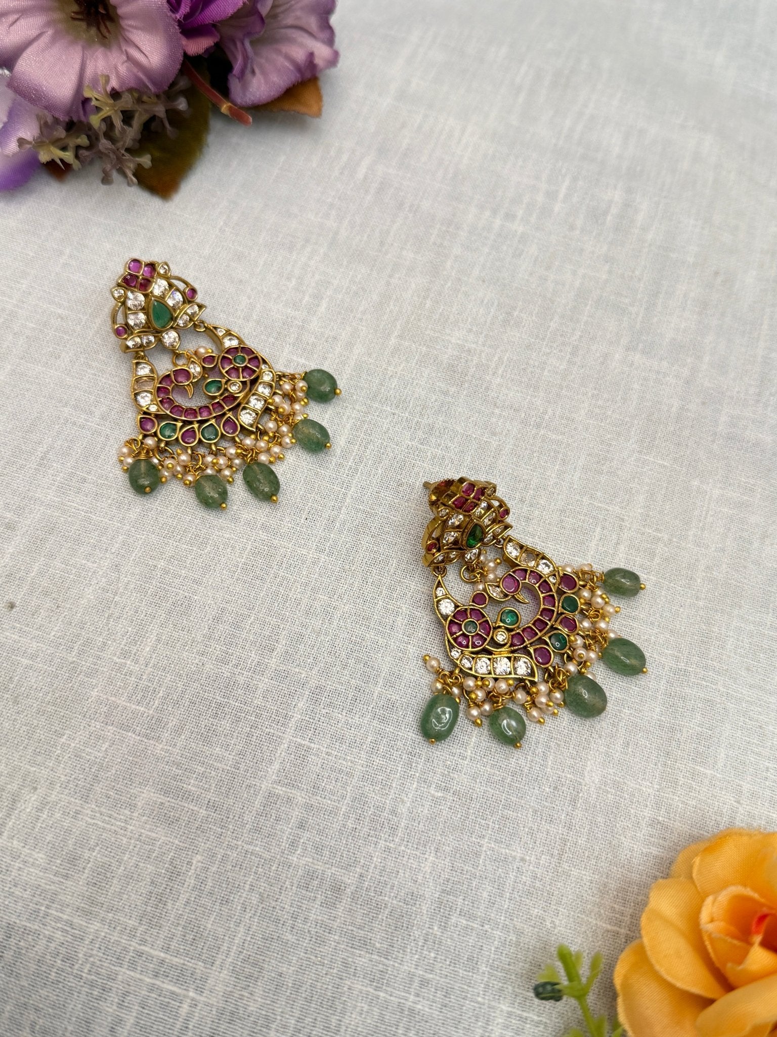 Designer Antique Earrings 0173 - Mahilas