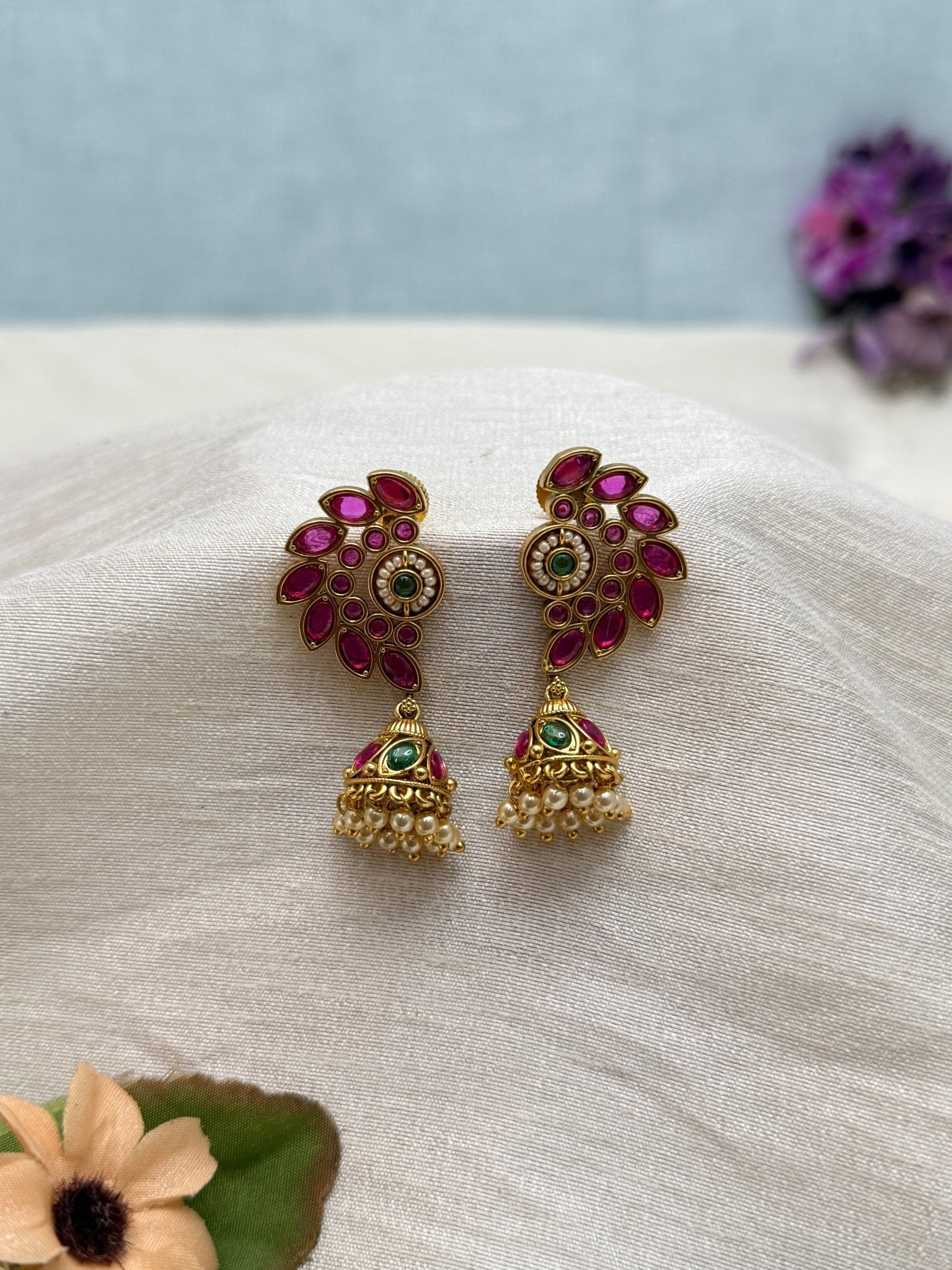 Designer Antique Earrings 0204 - Mahilas