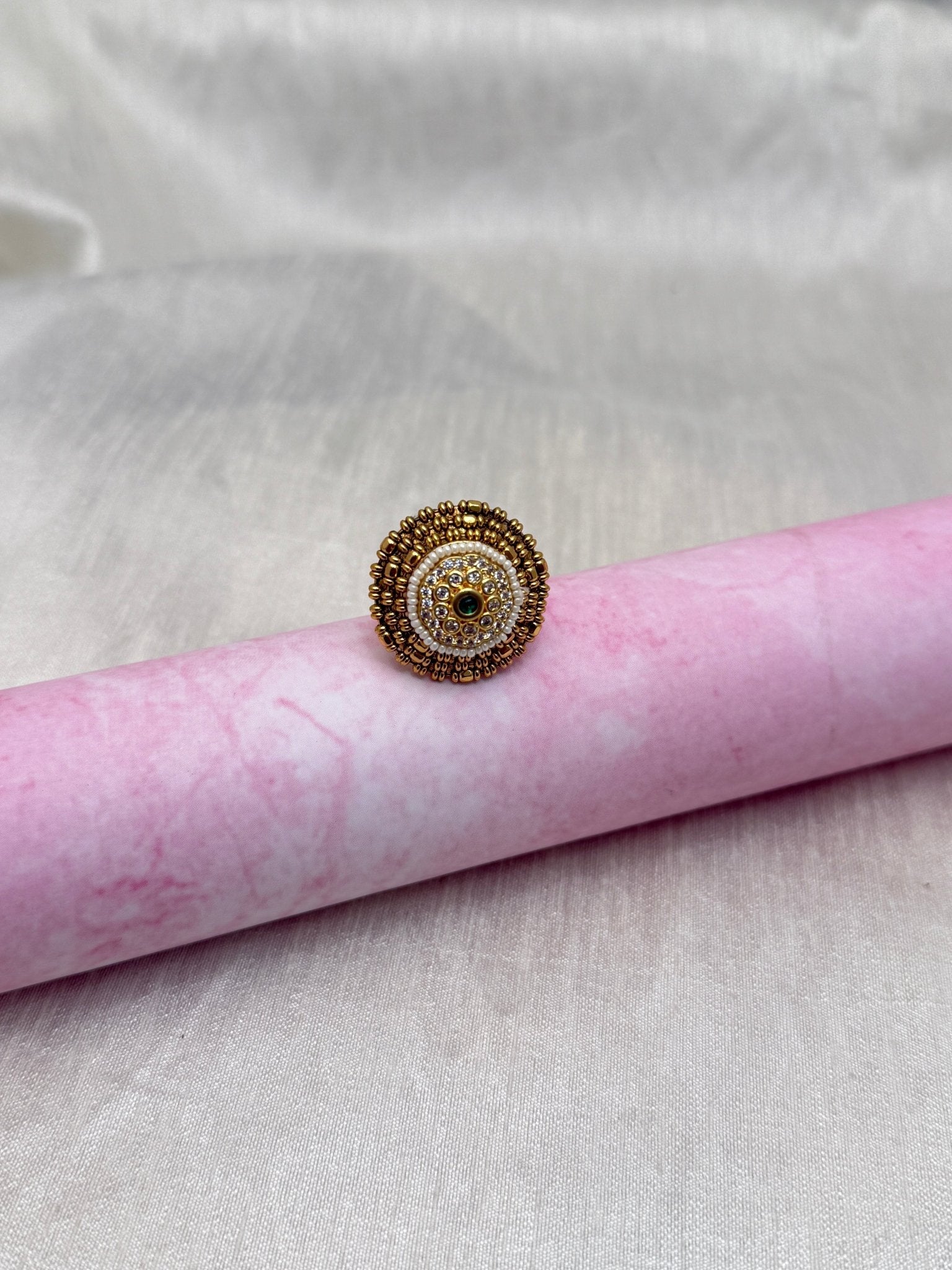 Designer Antique Finger Ring 169 - Mahilas