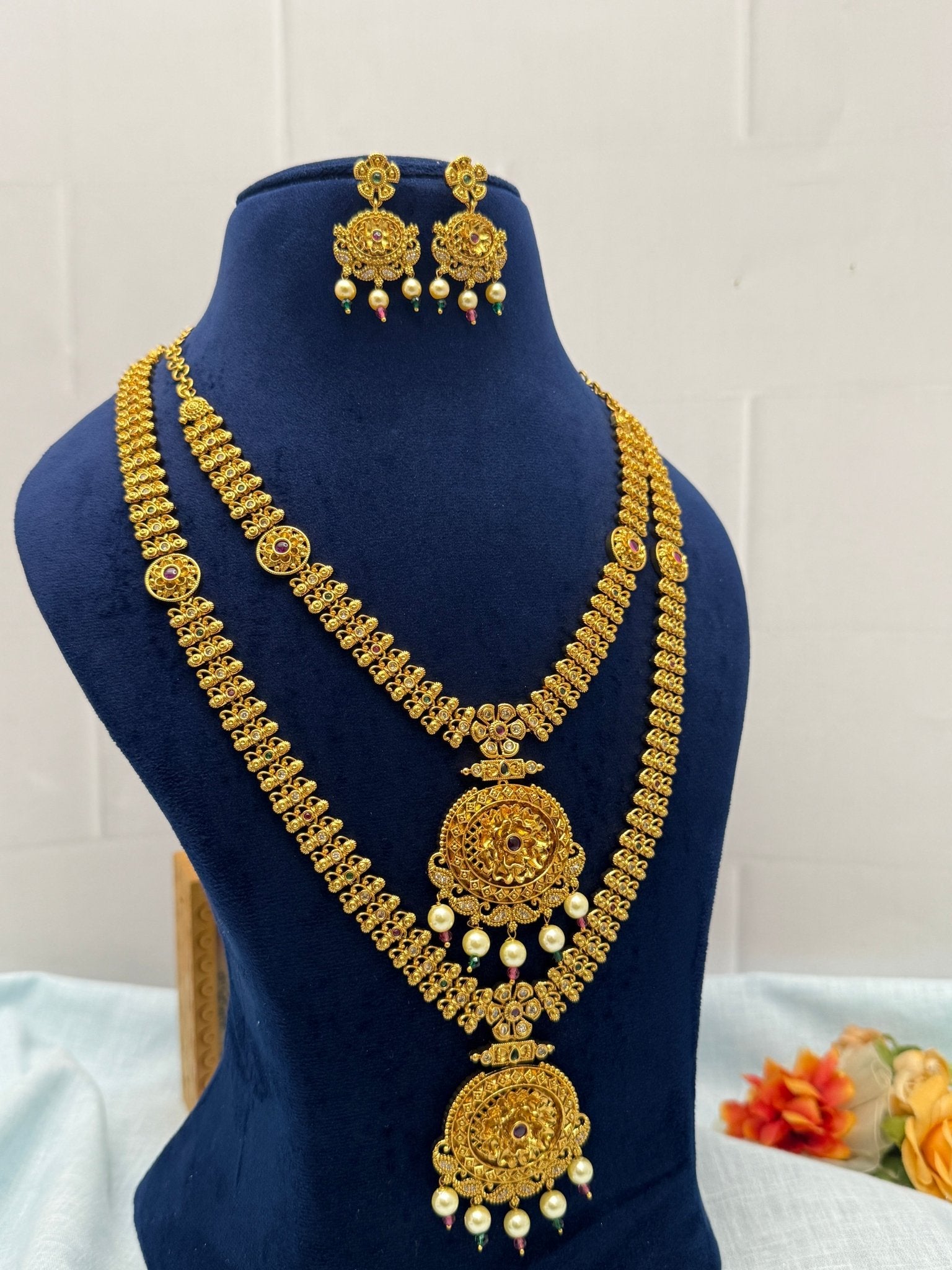 Designer Antique Nacklace Set 417 - Mahilas
