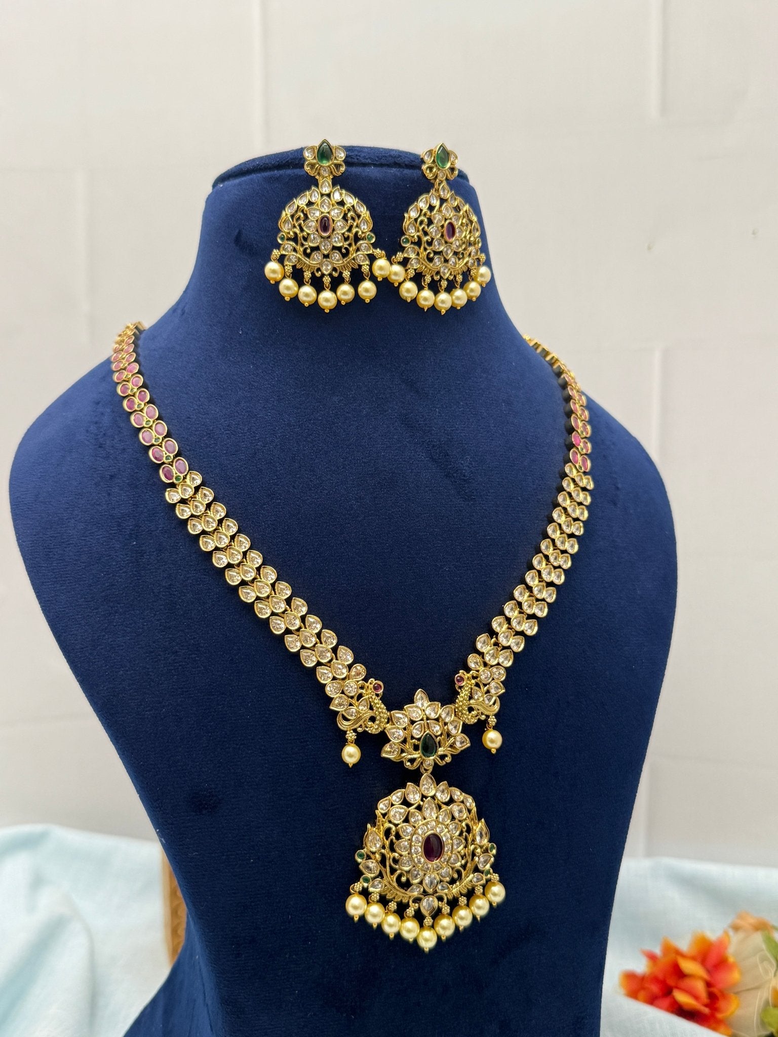 Designer Antique Nacklace Set 420 - Mahilas