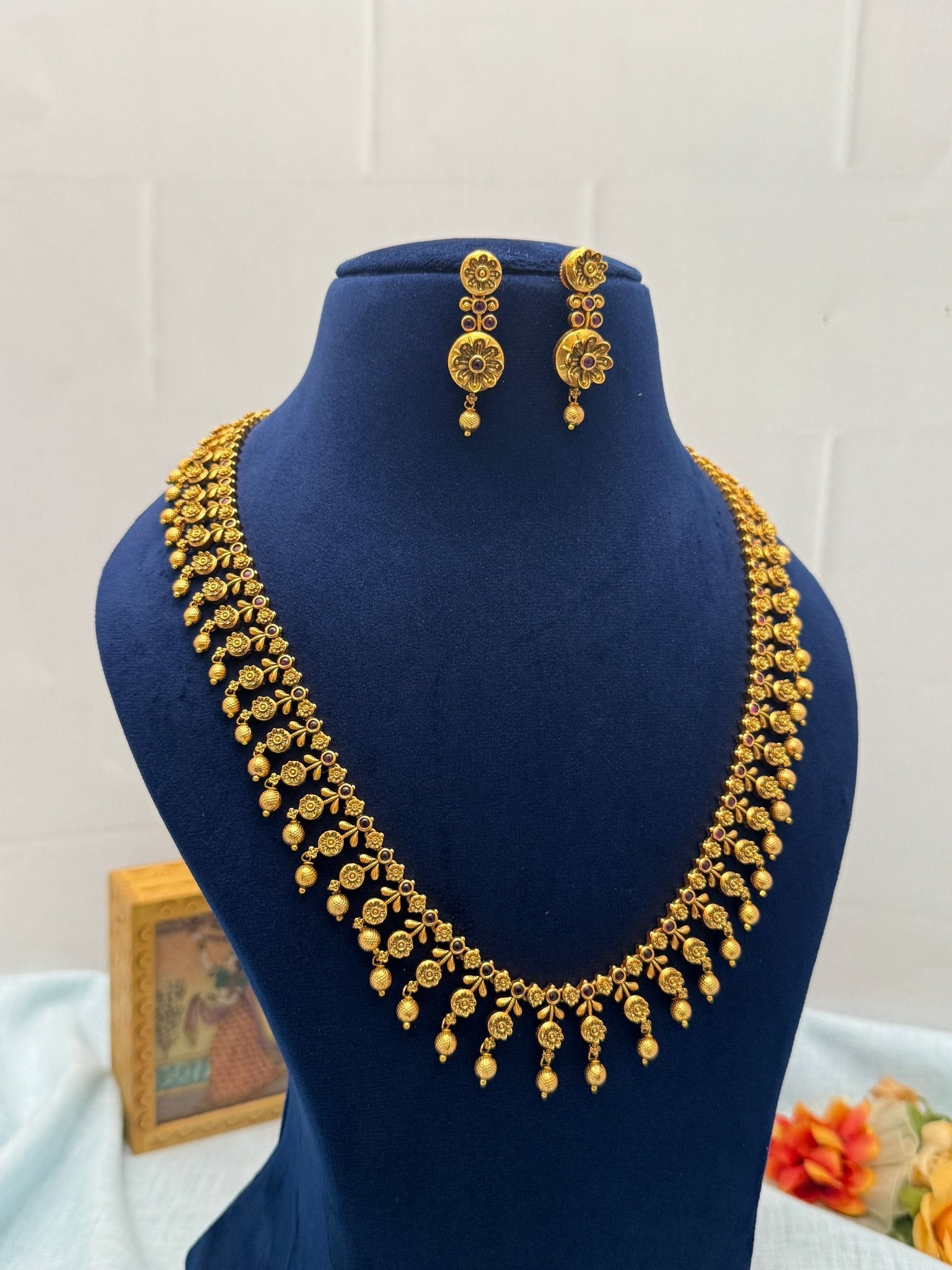 Designer Antique Nacklace Set 439 - Mahilas