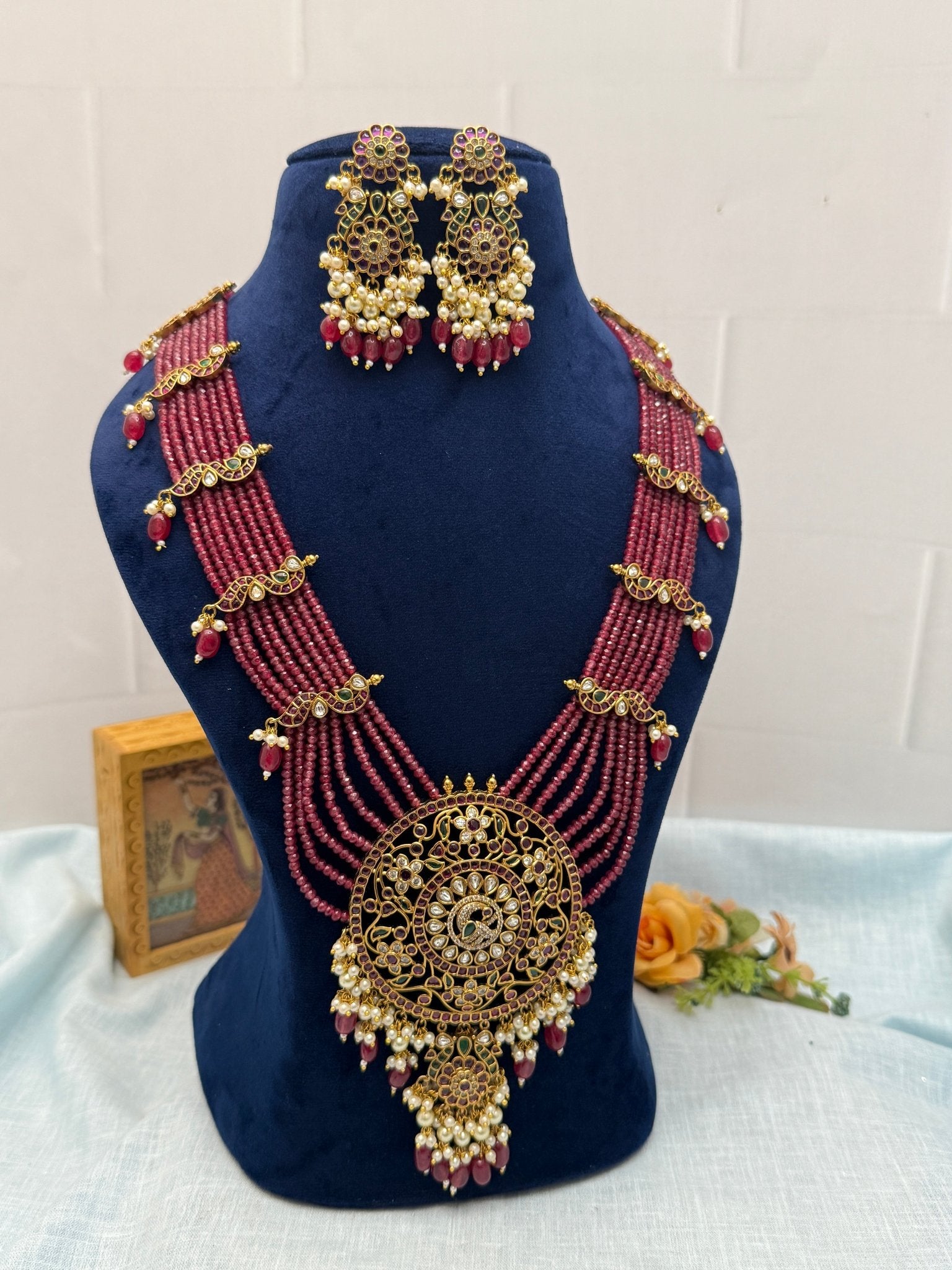 Designer Antique Nacklace Set 451 - Mahilas