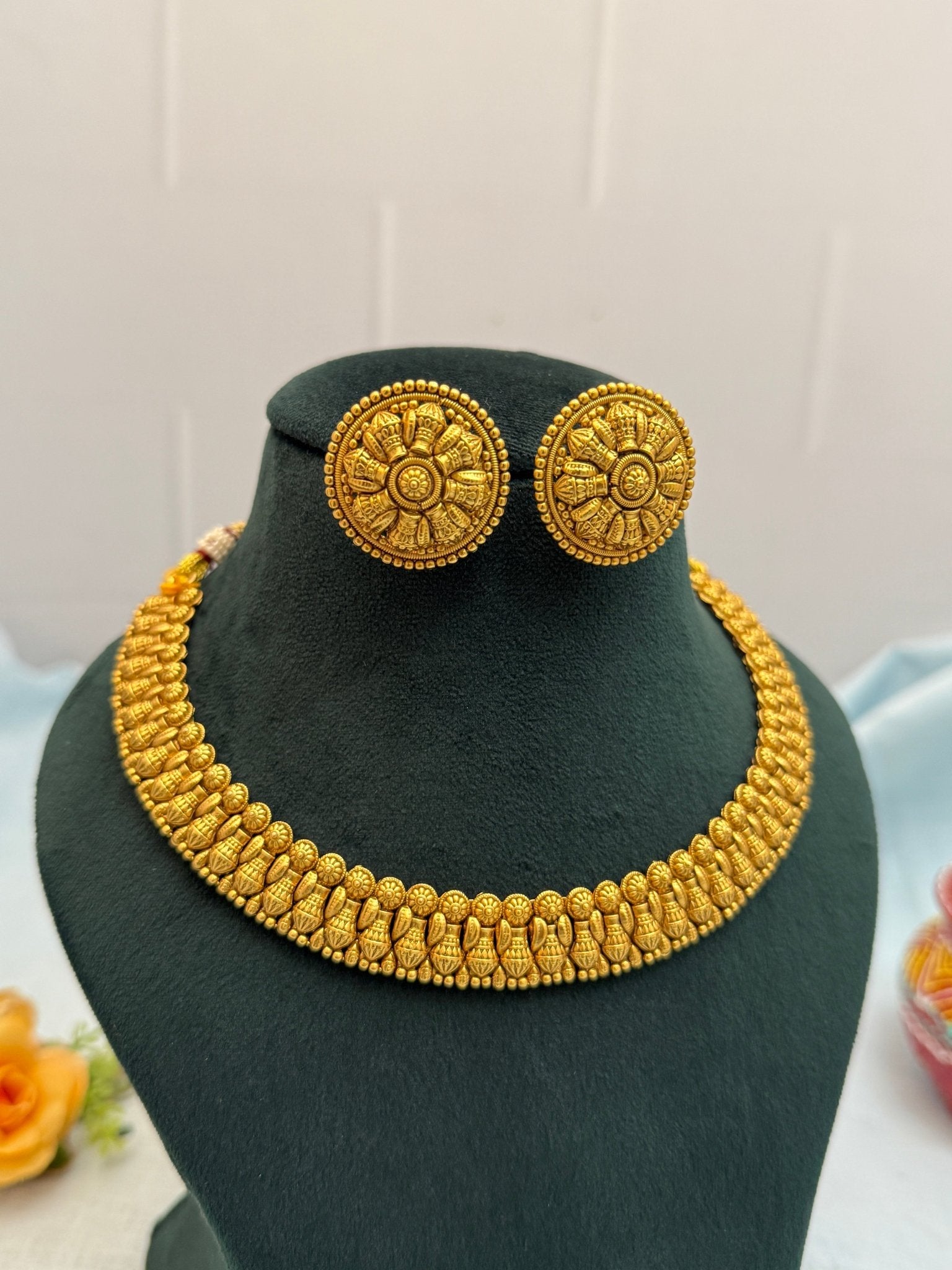 Designer Antique Necklace 497 - Mahilas