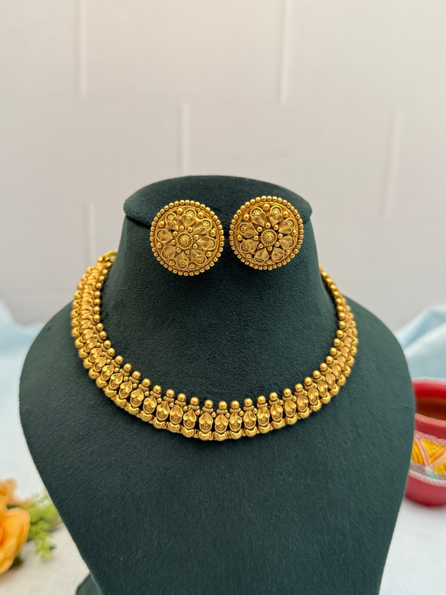 Designer Antique Necklace 503 - Mahilas
