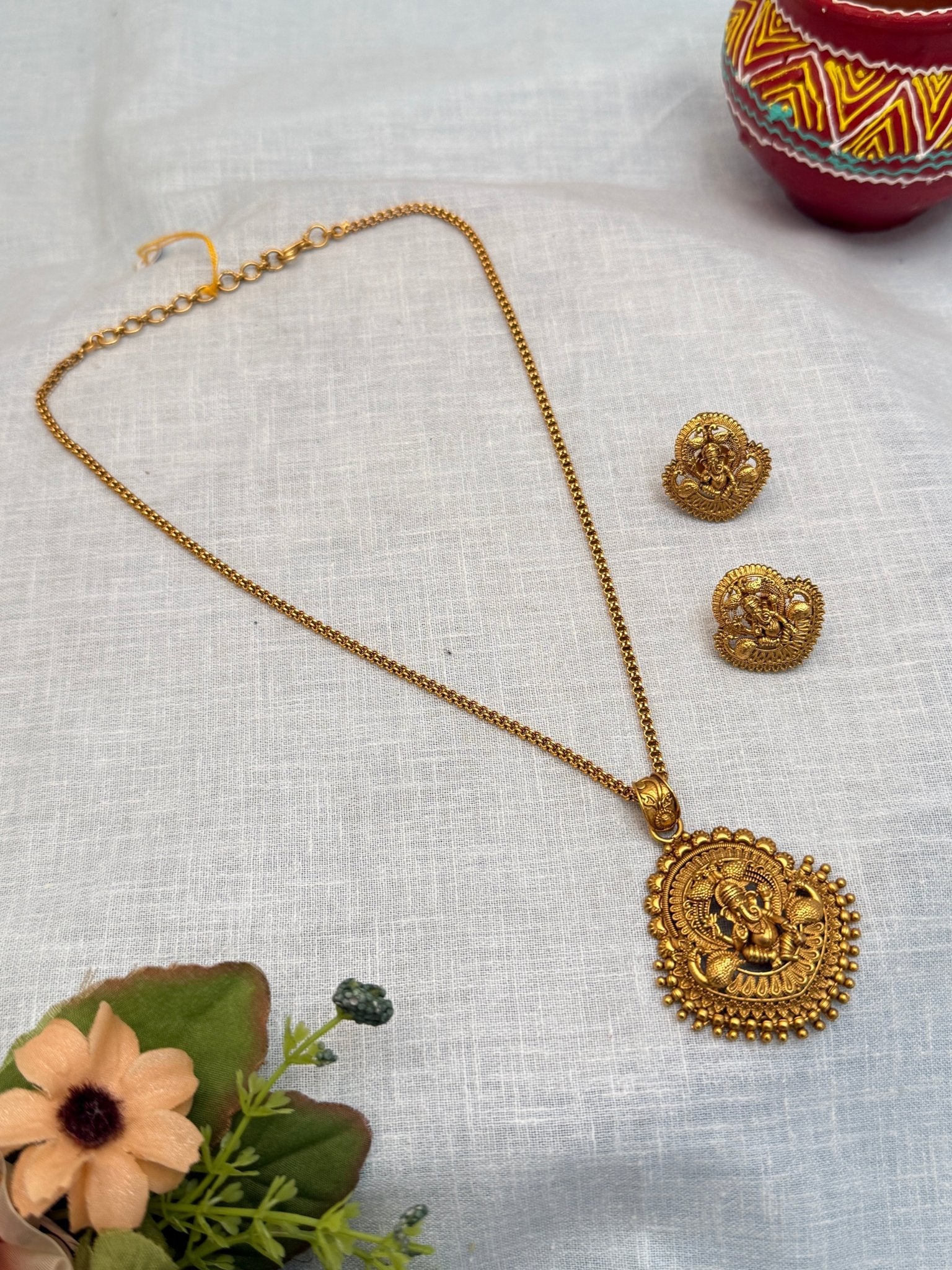 Designer Antique Necklace 508 - Mahilas