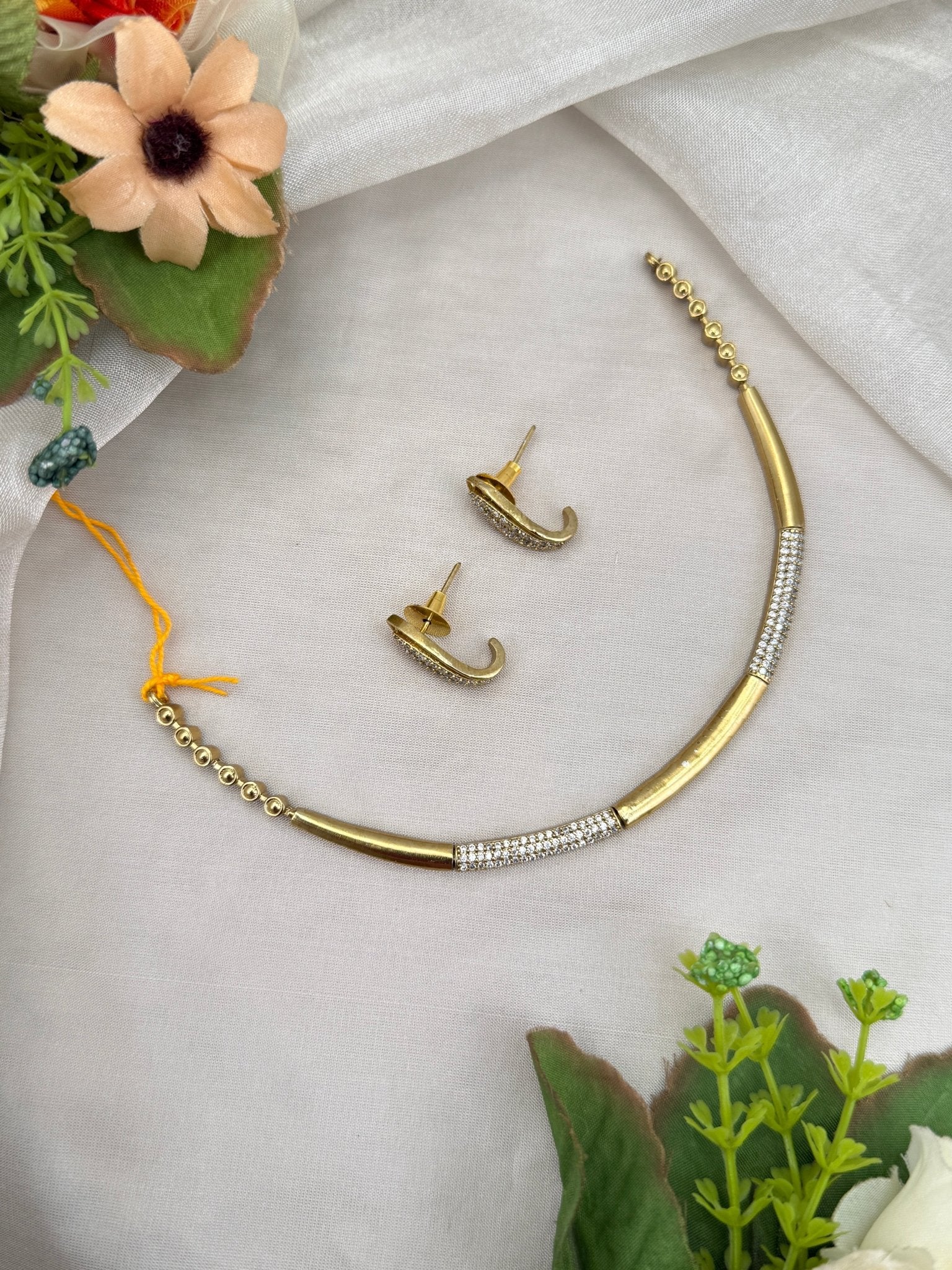 Designer Antique Necklace Set 729 - Mahilas