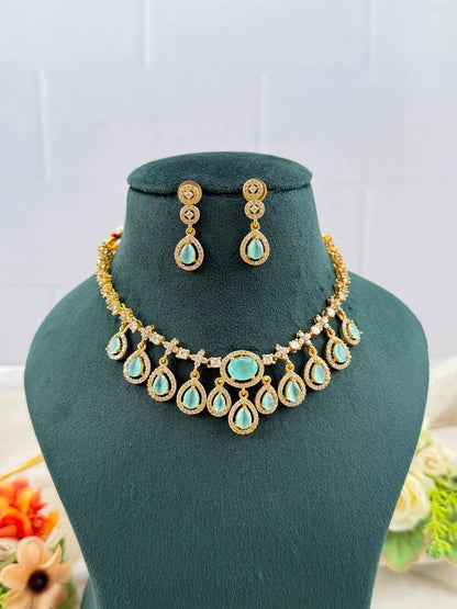 Designer Antique Victorian Necklace Set 236 - Mahilas