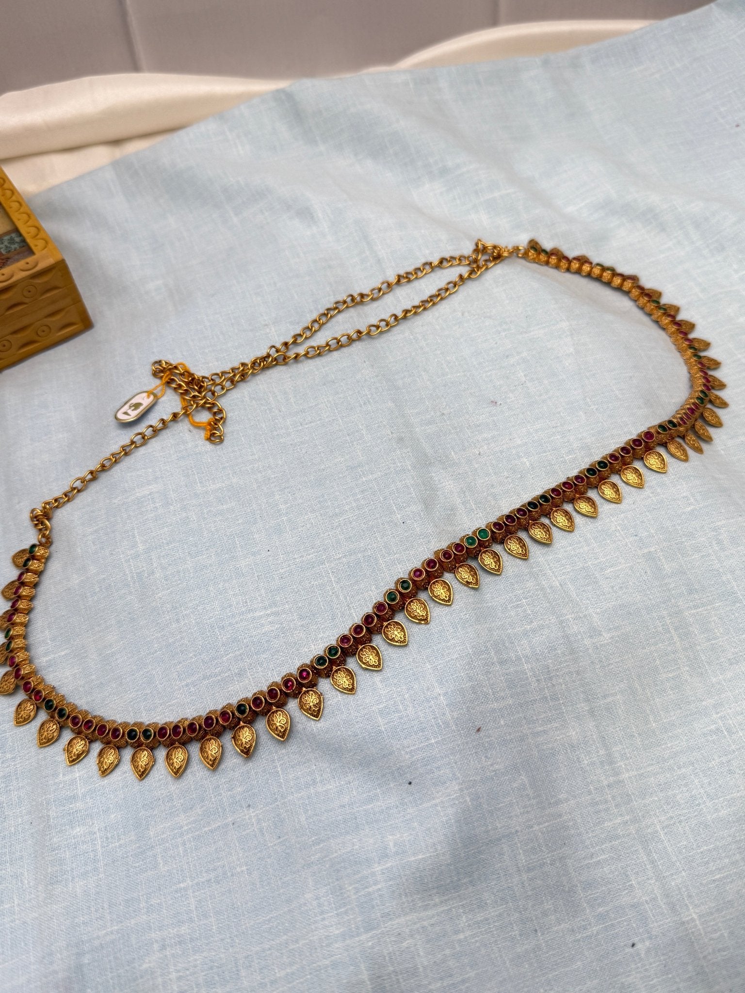 Designer Chain Antique Vaddanam Kamarbandh 6899 - Mahilas