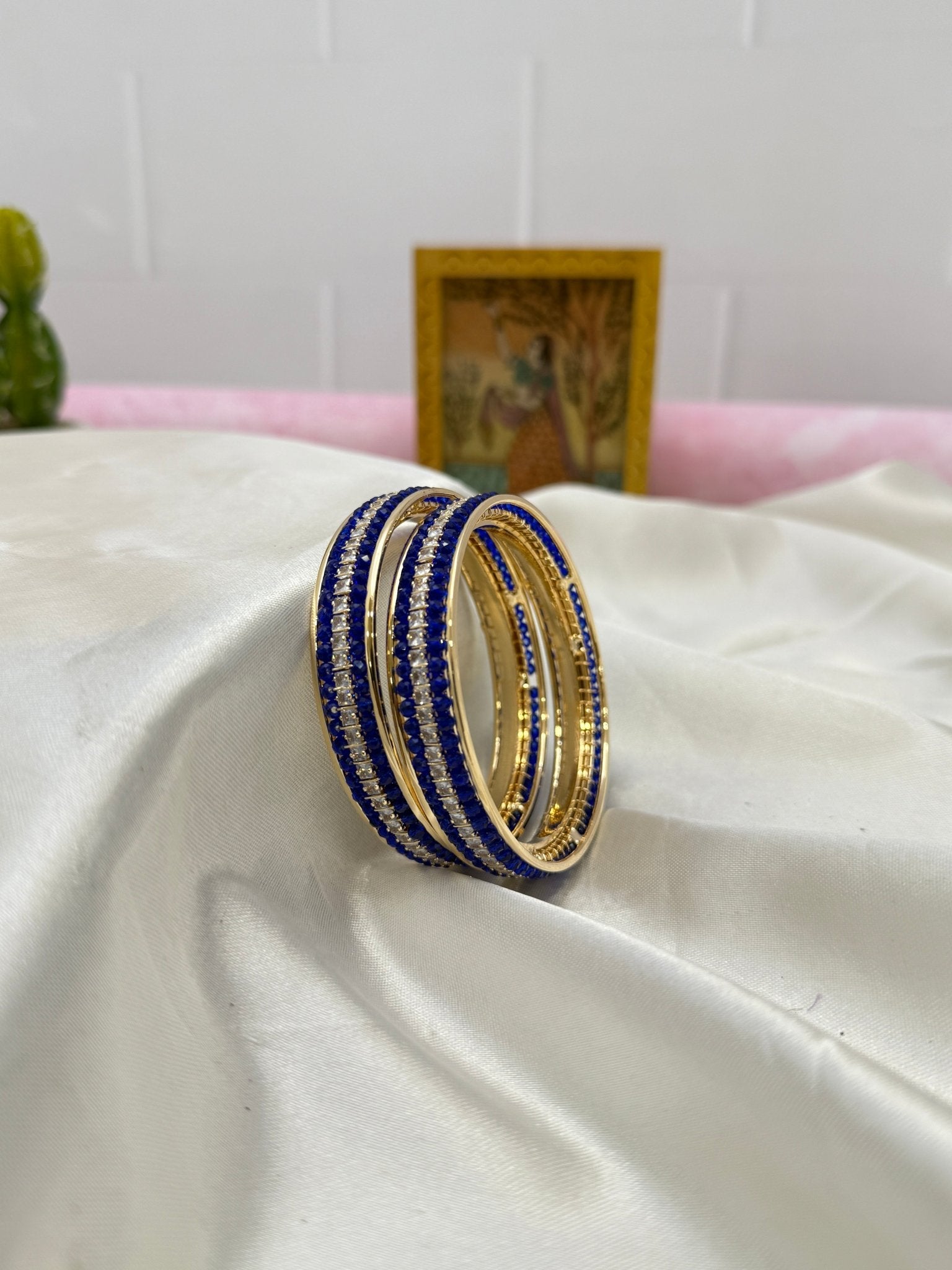 Designer Exclusive Stone Bangles 15 Colors - 0317 - Mahilas