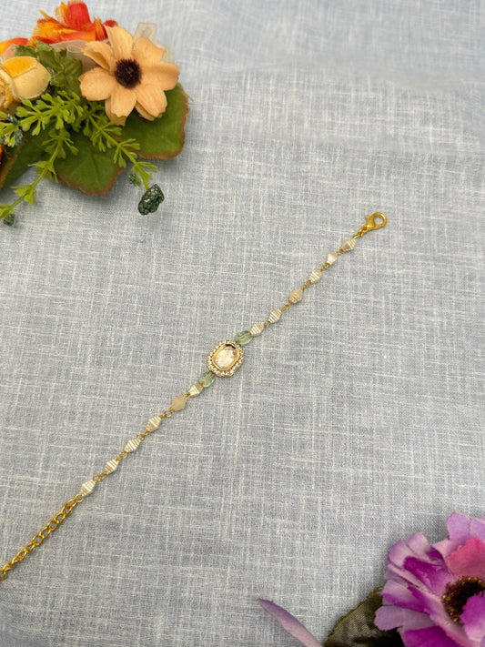 Designer Raksha Bandhan Stone Rakhi 012 - Mahilas