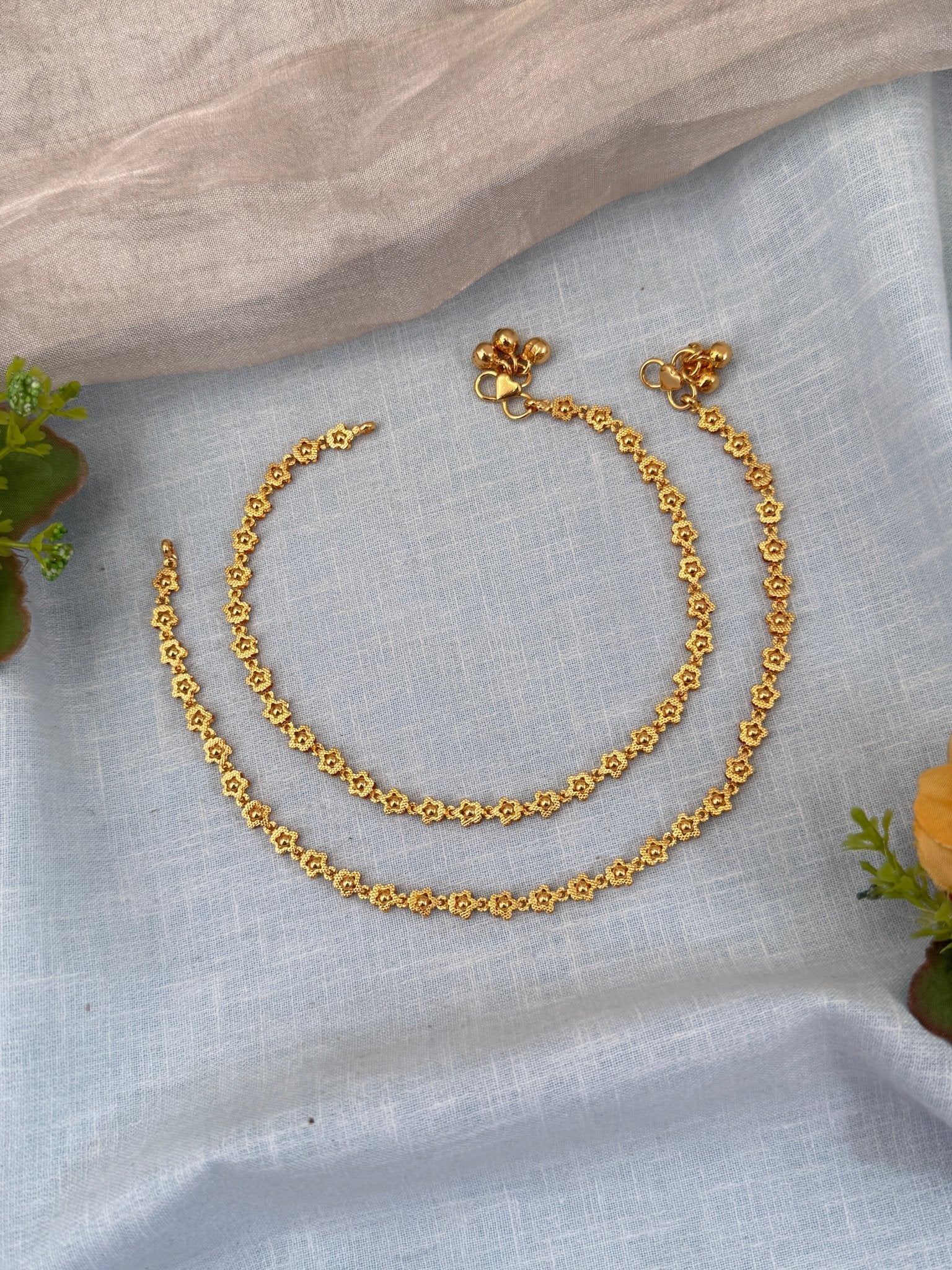 Designer Stone Anklet Payal 0285 - Mahilas