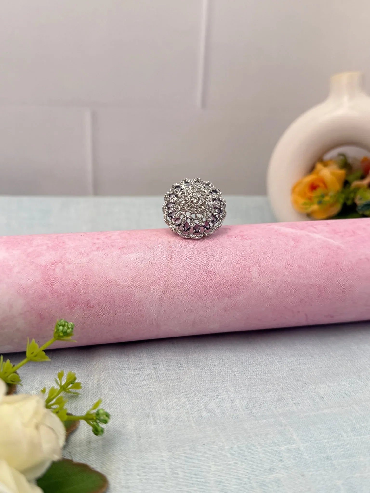 Designer Stone Finger Ring 264 - Mahilas