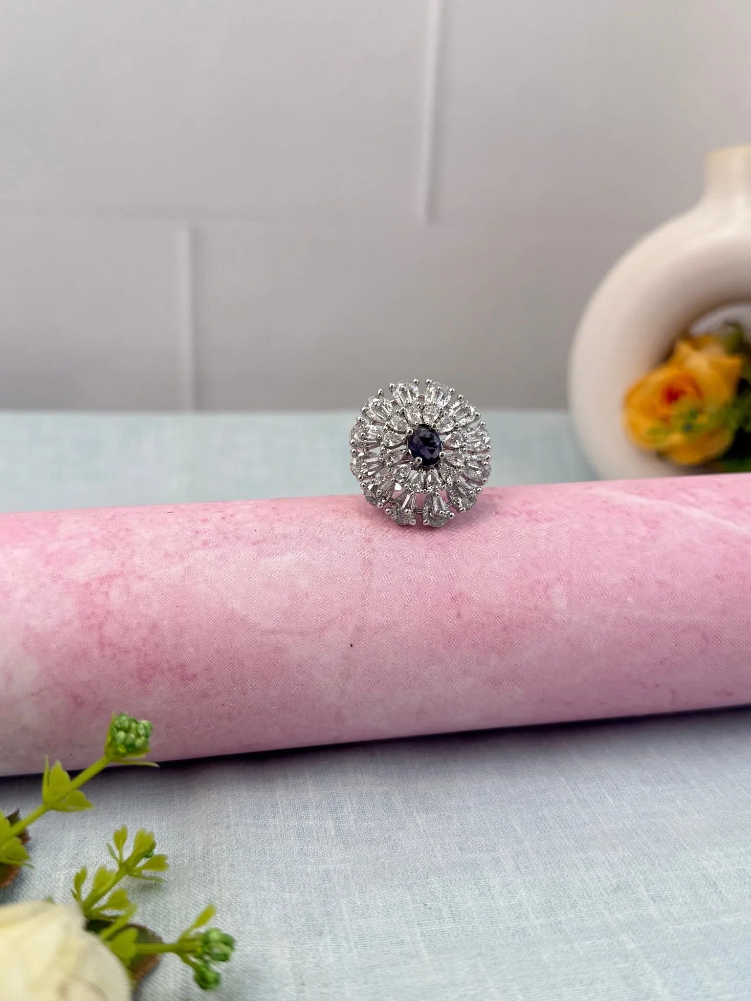 Designer Stone Finger Ring 274 - Mahilas