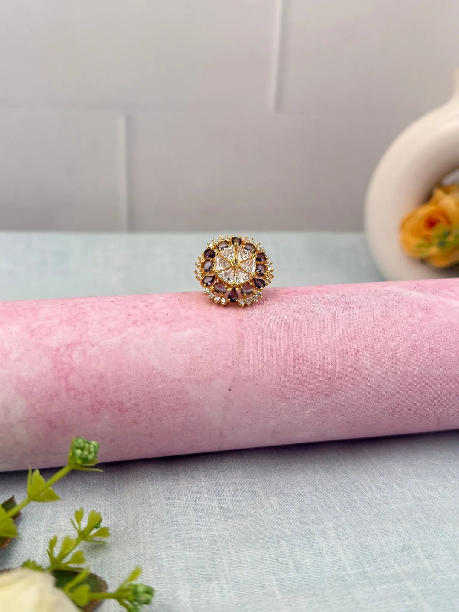 Designer Stone Finger Ring 279 - Mahilas
