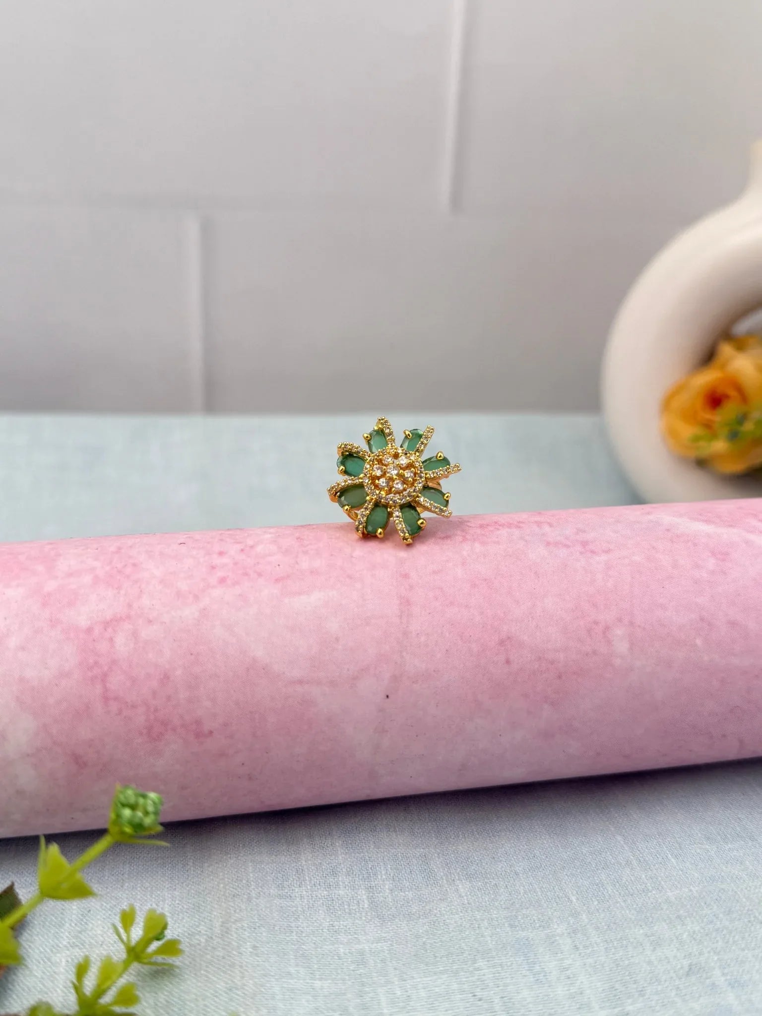 Designer Stone Finger Ring 280 - Mahilas