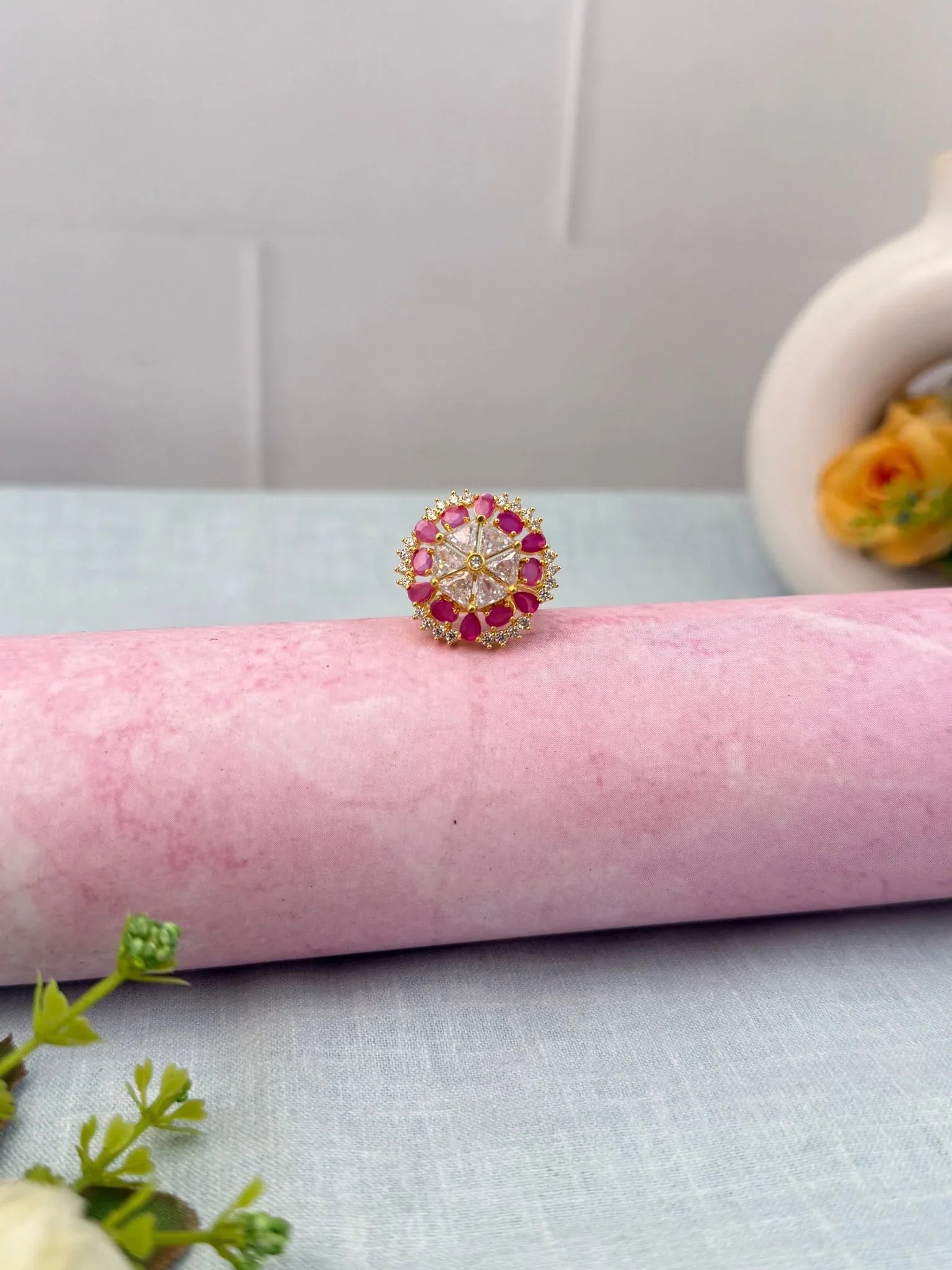Designer Stone Finger Ring 283 - Mahilas