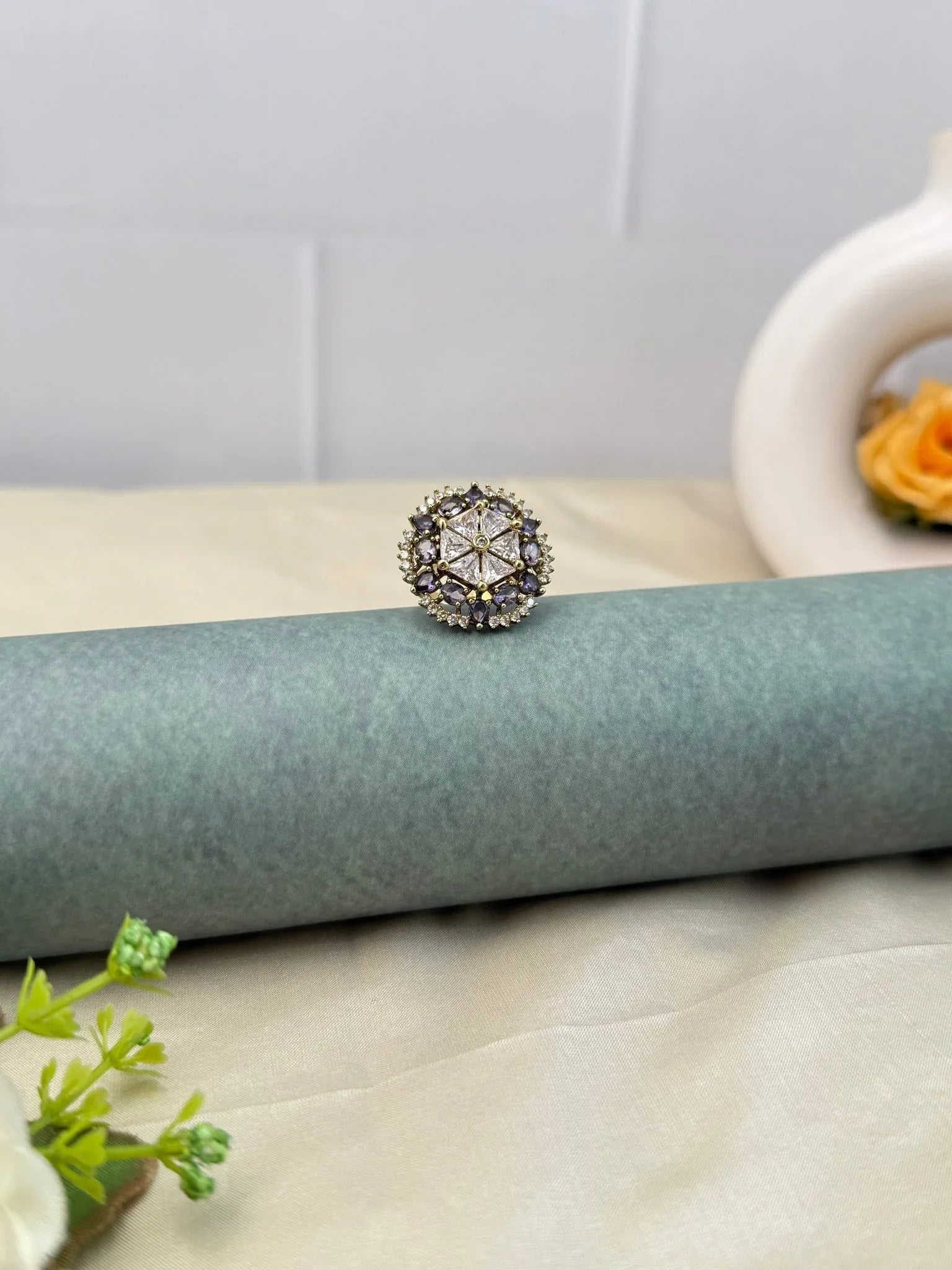 Designer Stone Finger Ring 313 - Mahilas