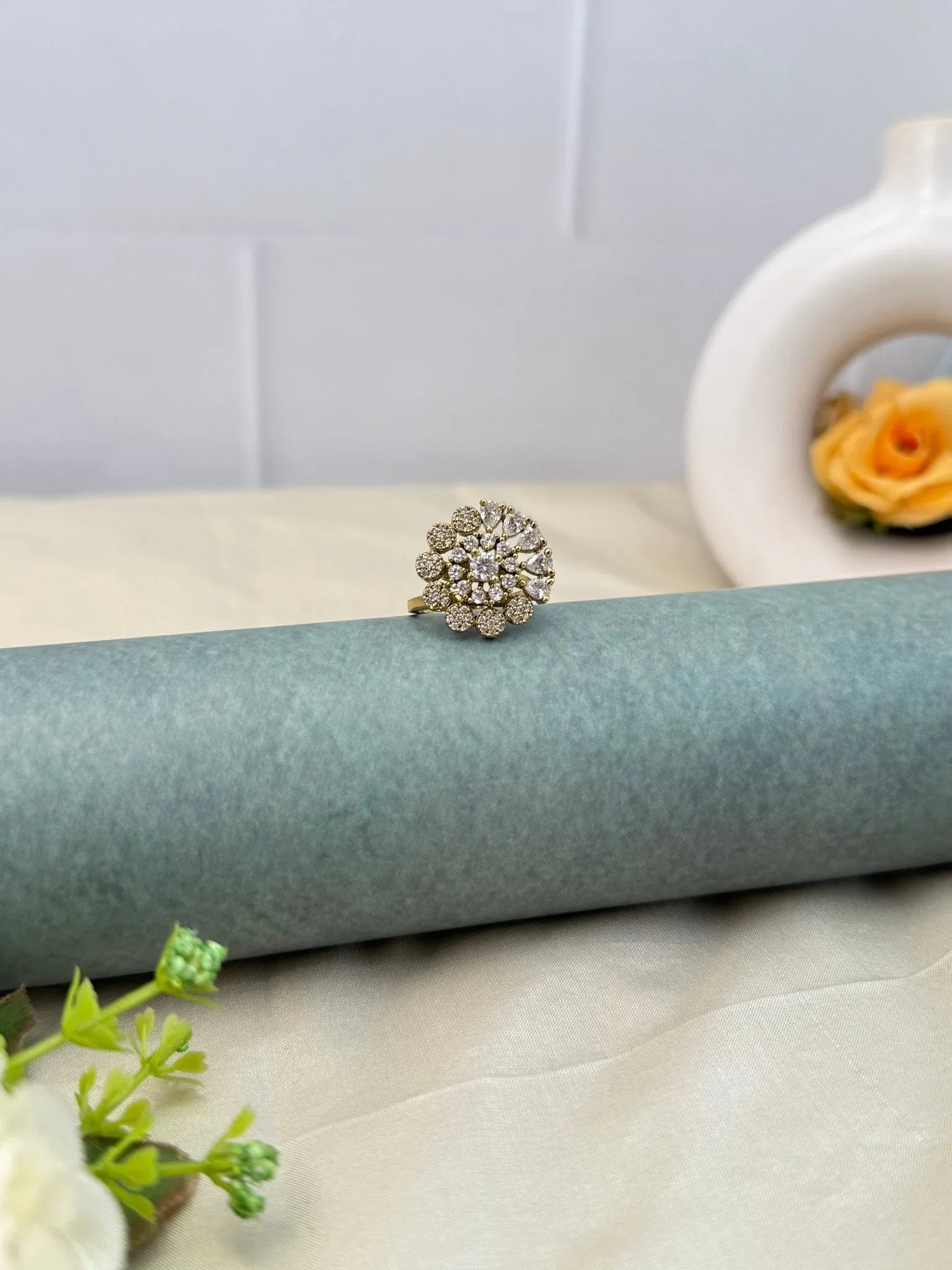 Designer Stone Finger Ring 315 - Mahilas