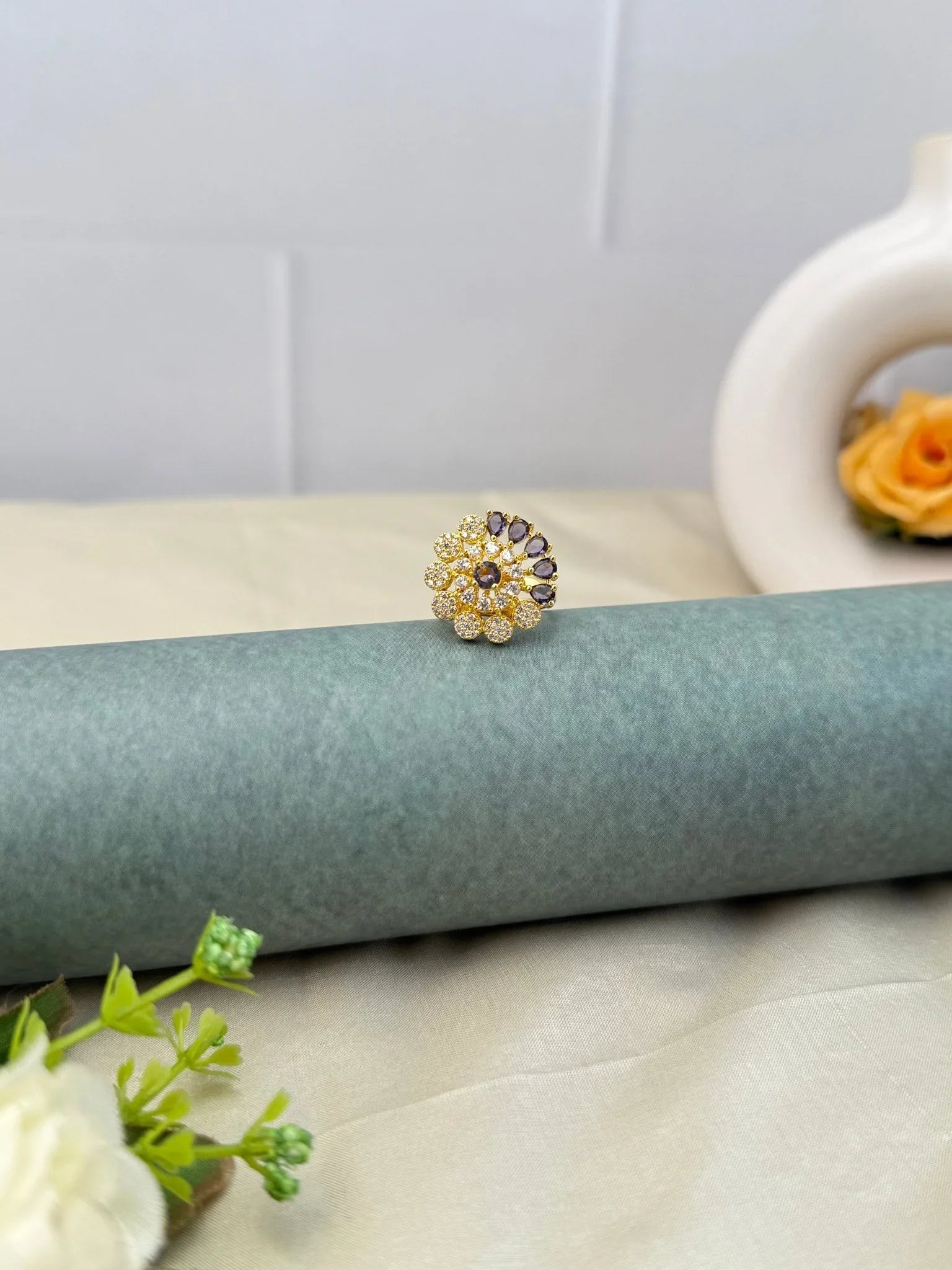 Designer Stone Finger Ring 317 - Mahilas