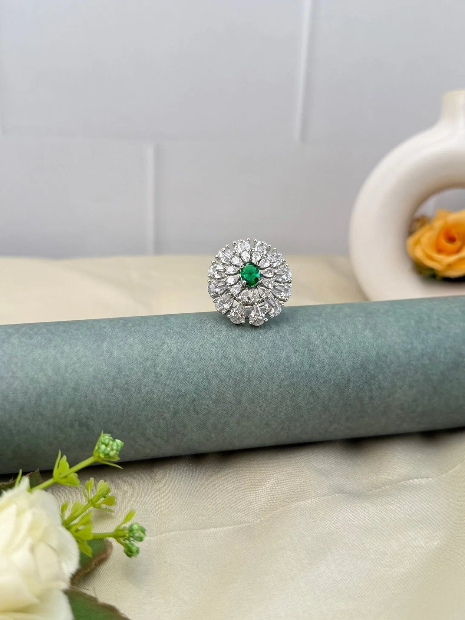 Designer Stone Finger Ring 325 - Mahilas