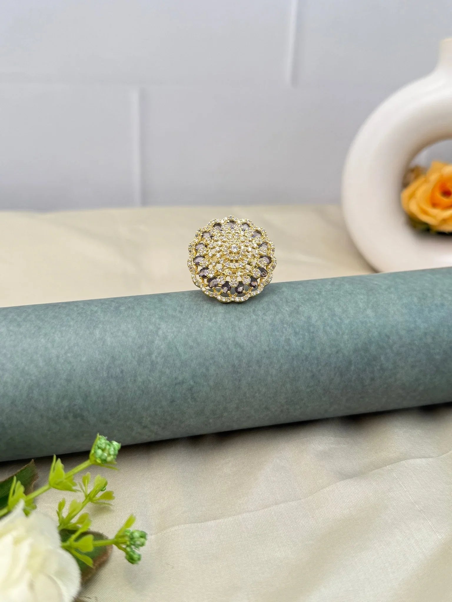 Designer Stone Finger Ring 326 - Mahilas