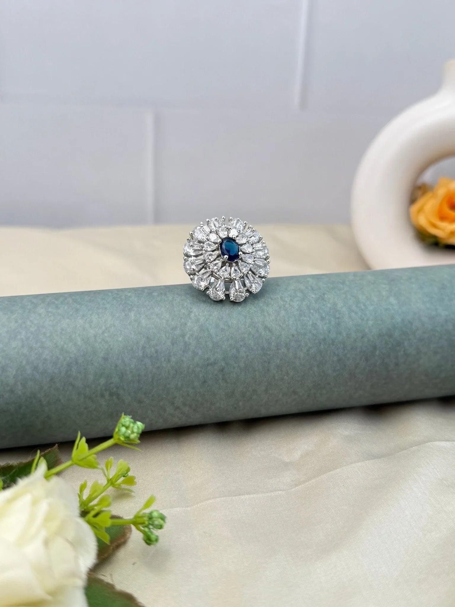 Designer Stone Finger Ring 327 - Mahilas