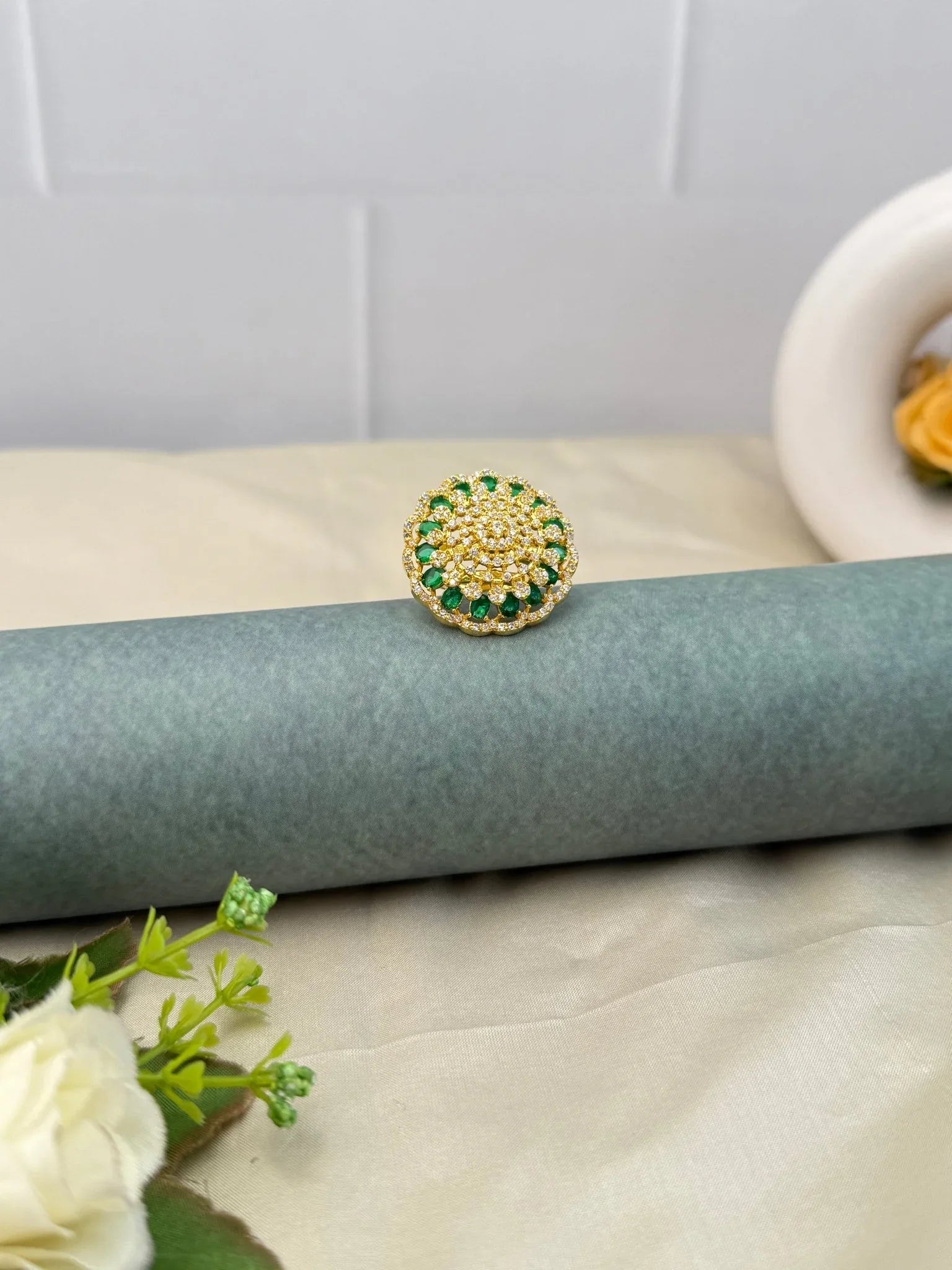 Designer Stone Finger Ring 328 - Mahilas