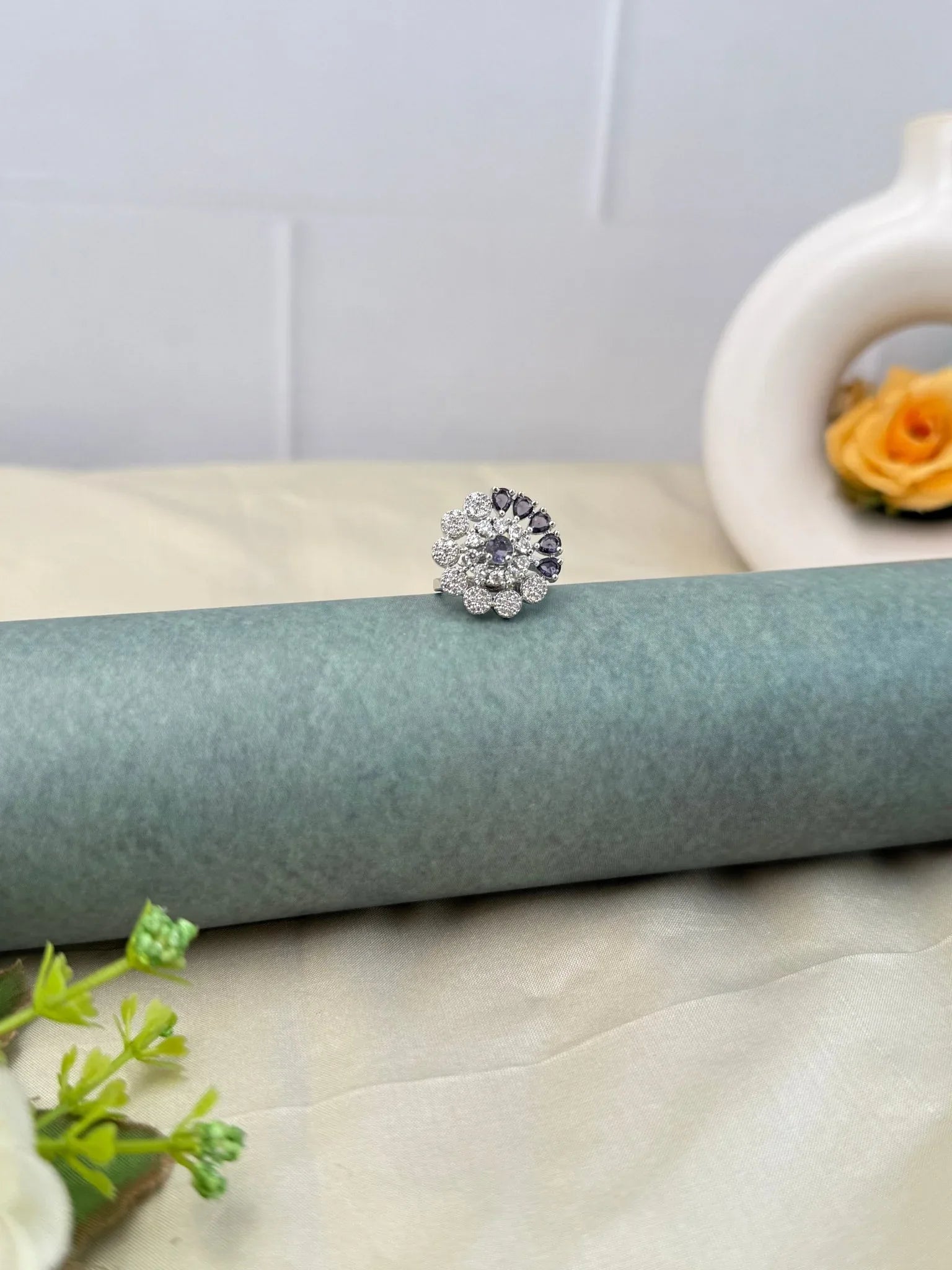 Designer Stone Finger Ring 336 - Mahilas