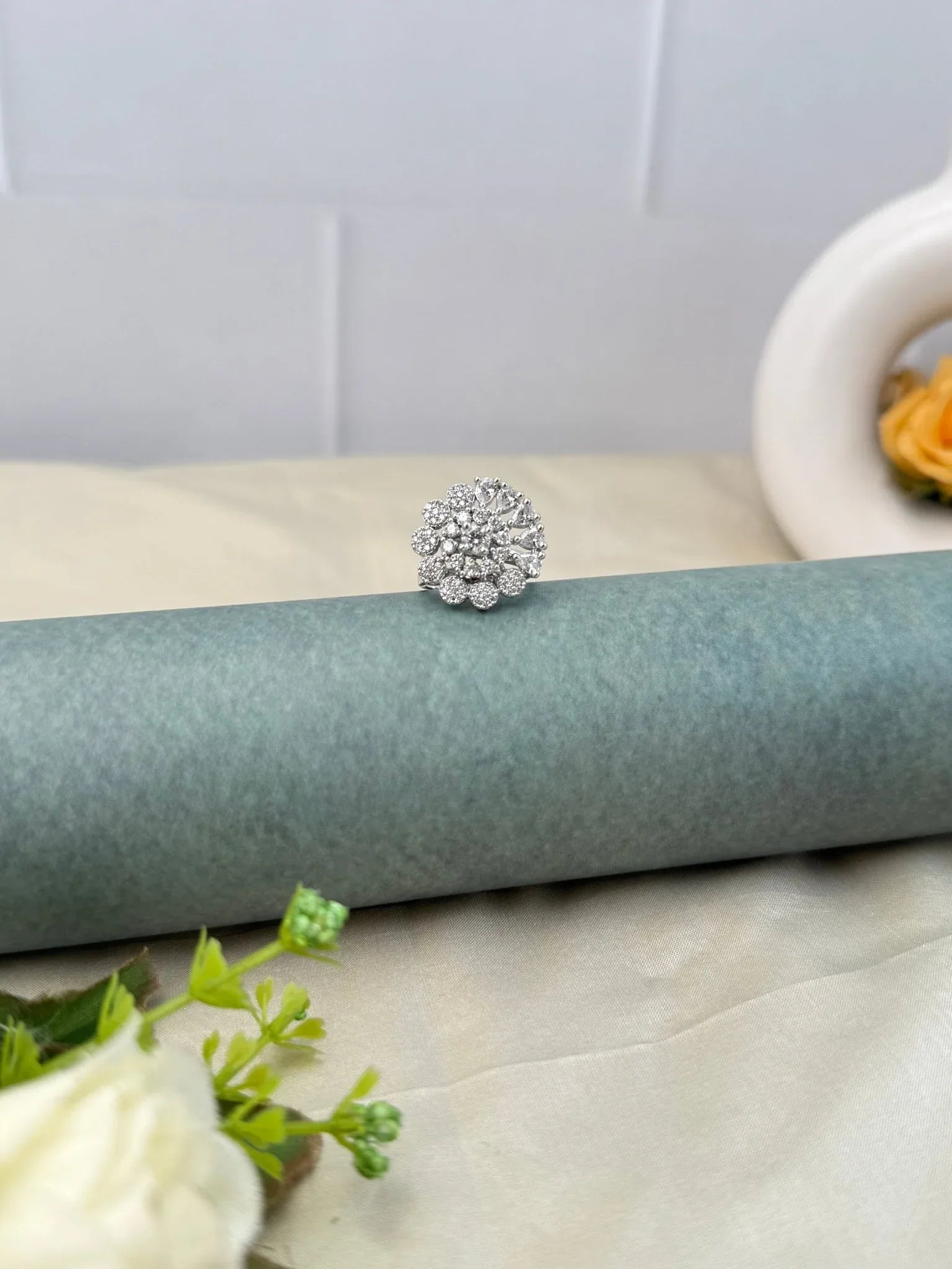 Designer Stone Finger Ring 337 - Mahilas