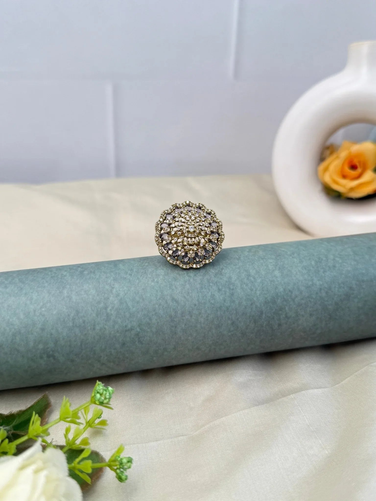 Designer Stone Finger Ring 341 - Mahilas