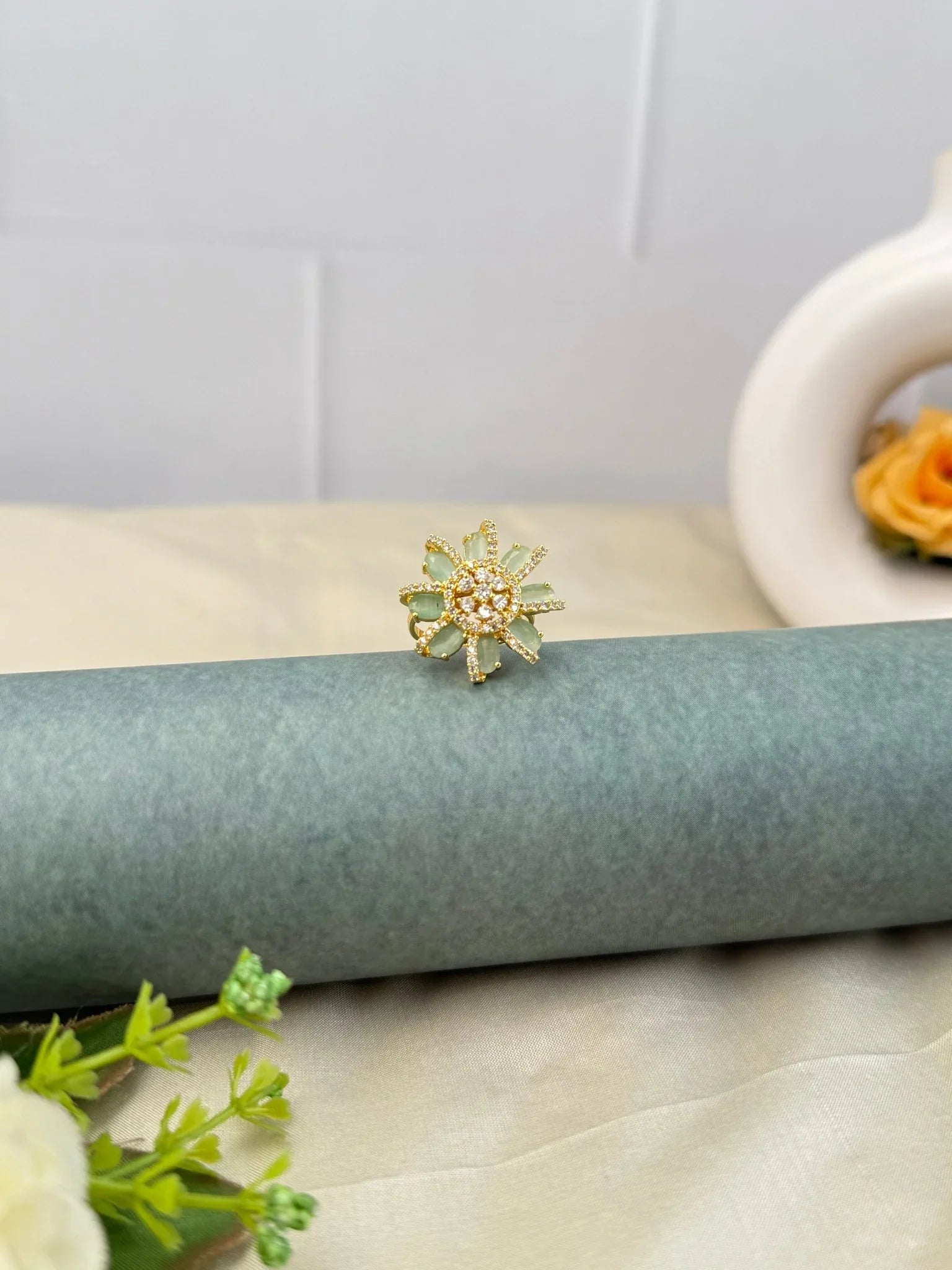 Designer Stone Finger Ring 369 - Mahilas