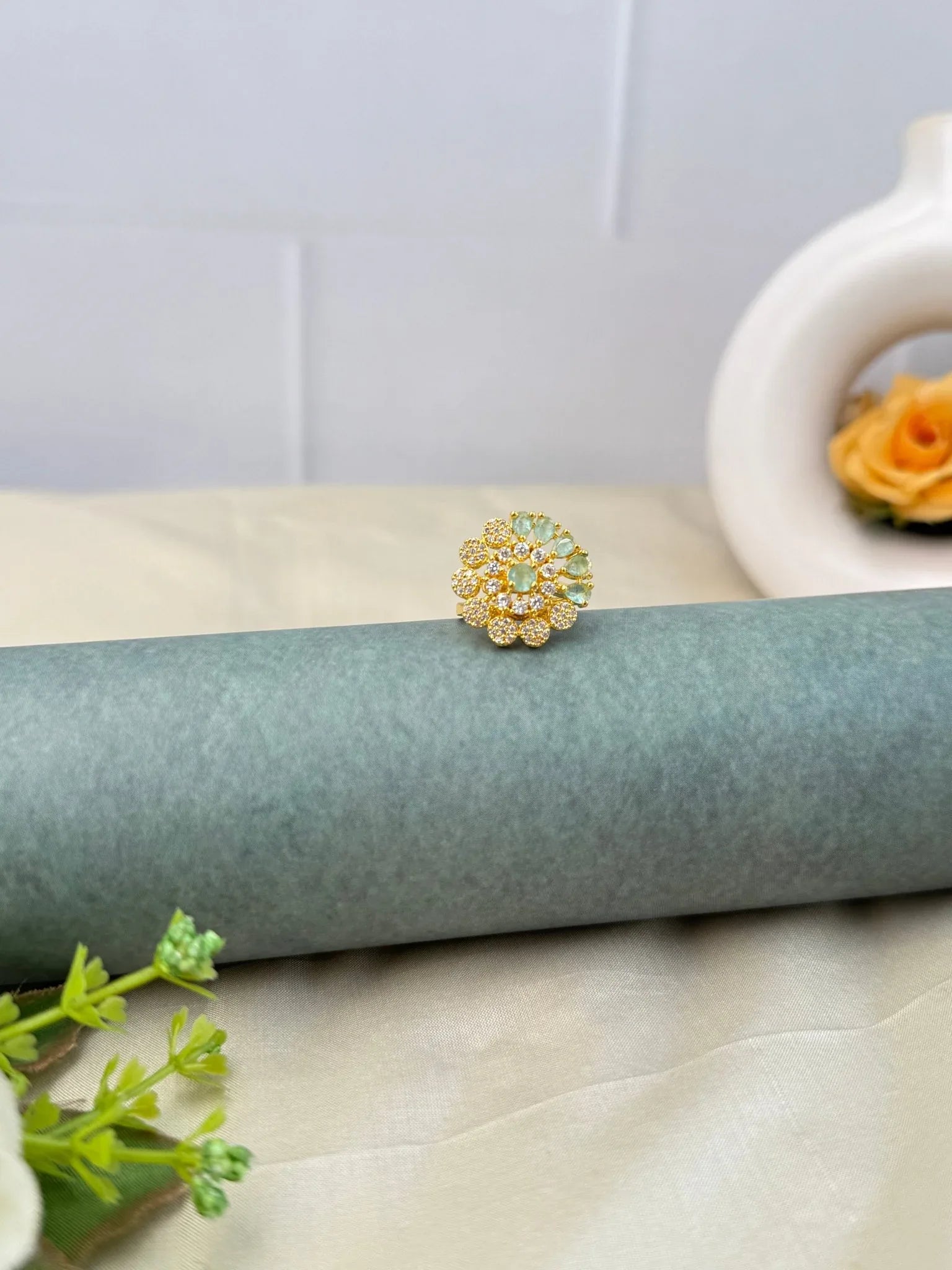 Designer Stone Finger Ring 376 - Mahilas