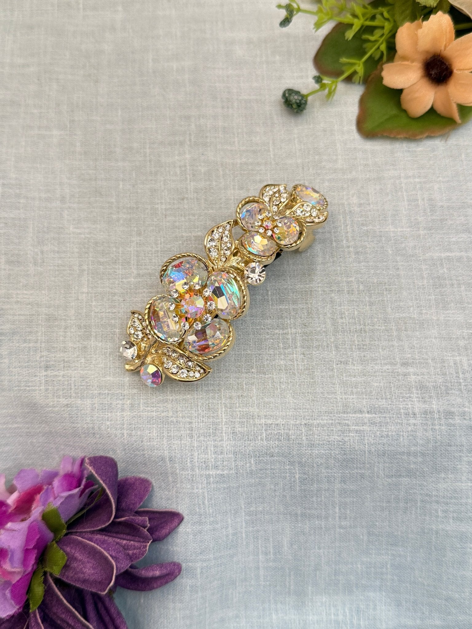 Designer Stone Hair Clip 107 - Mahilas