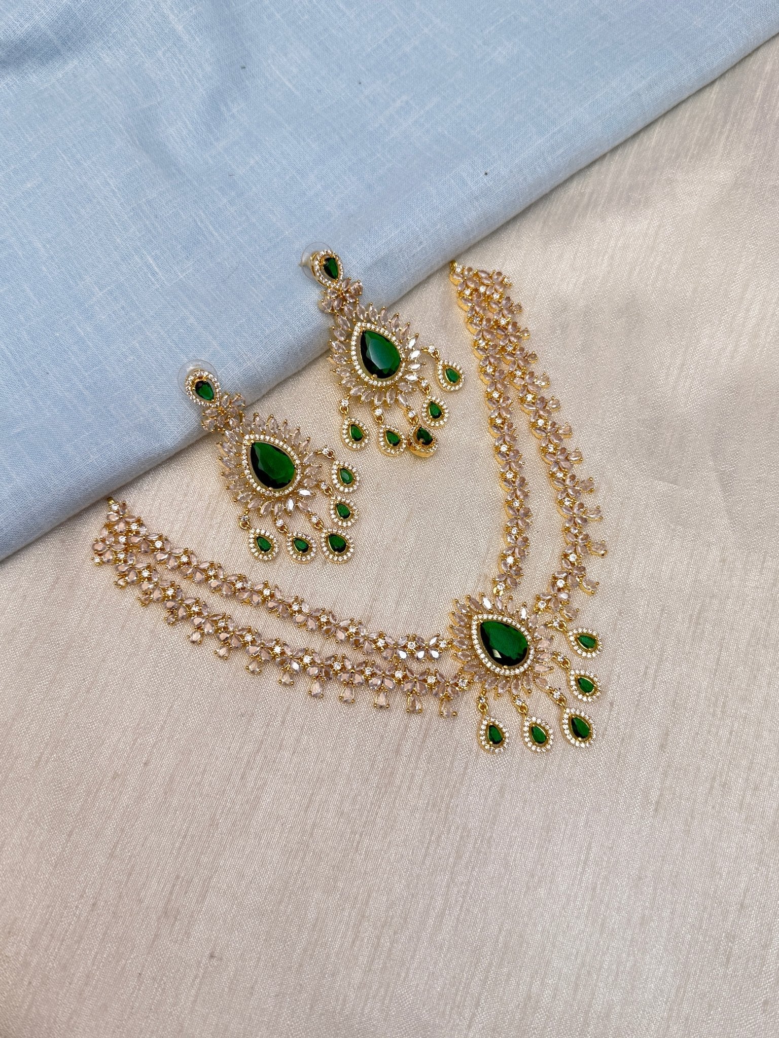 Designer Stone Necklace 0409 - Mahilas