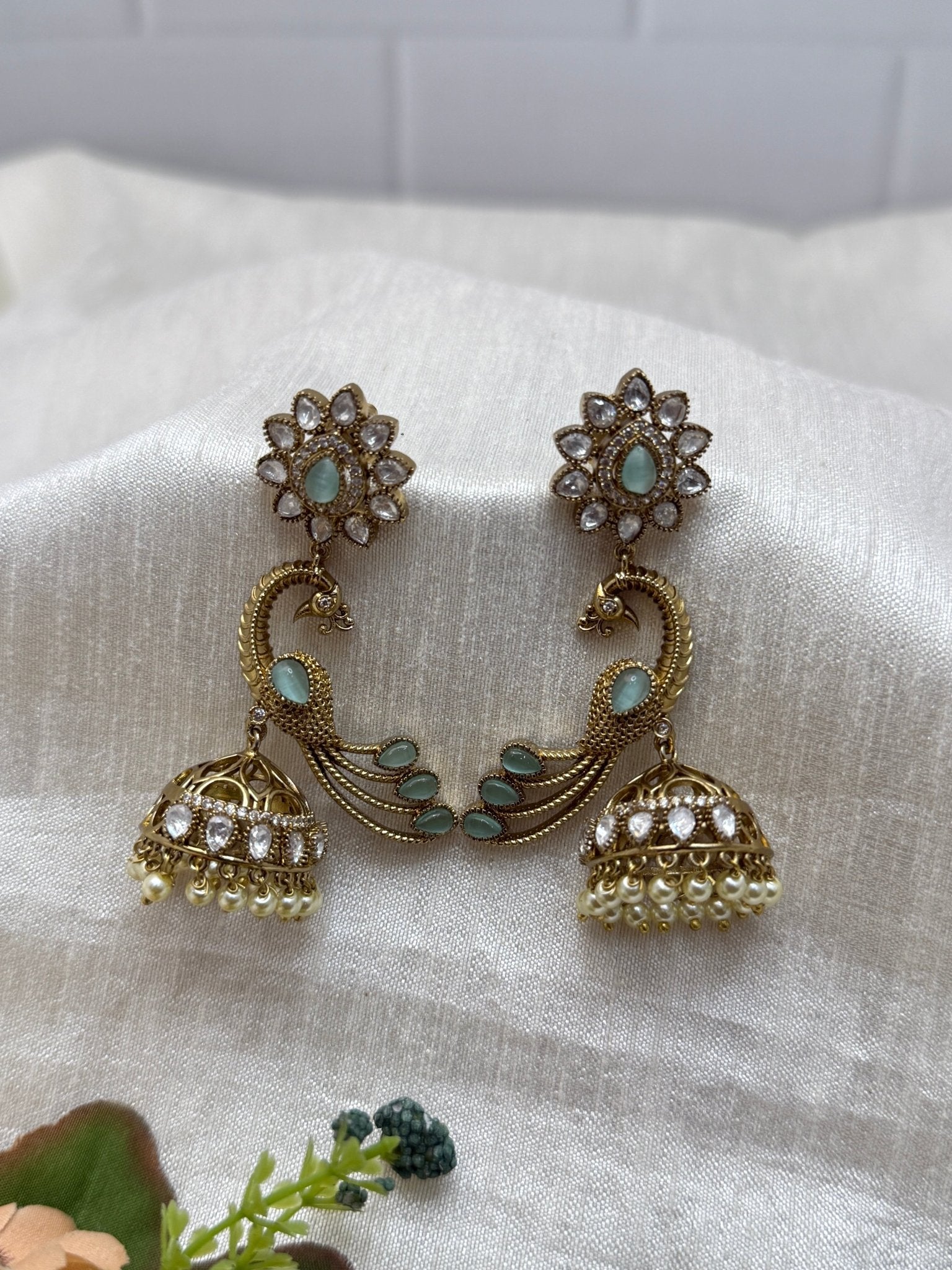 Designer Victorian Antique earrings 0182 - Mahilas