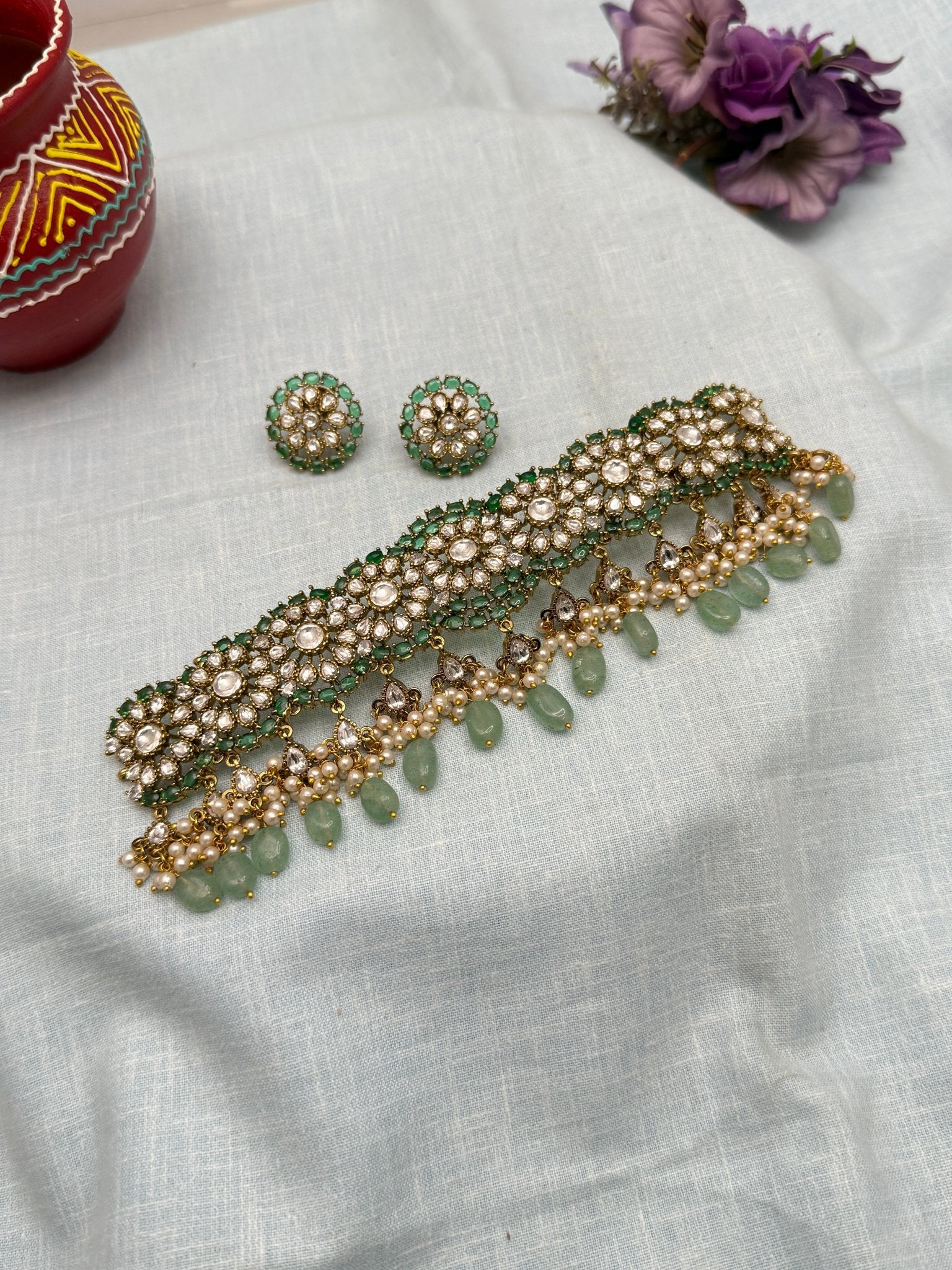 Designer Victorian Choker Necklace 263 - Mahilas