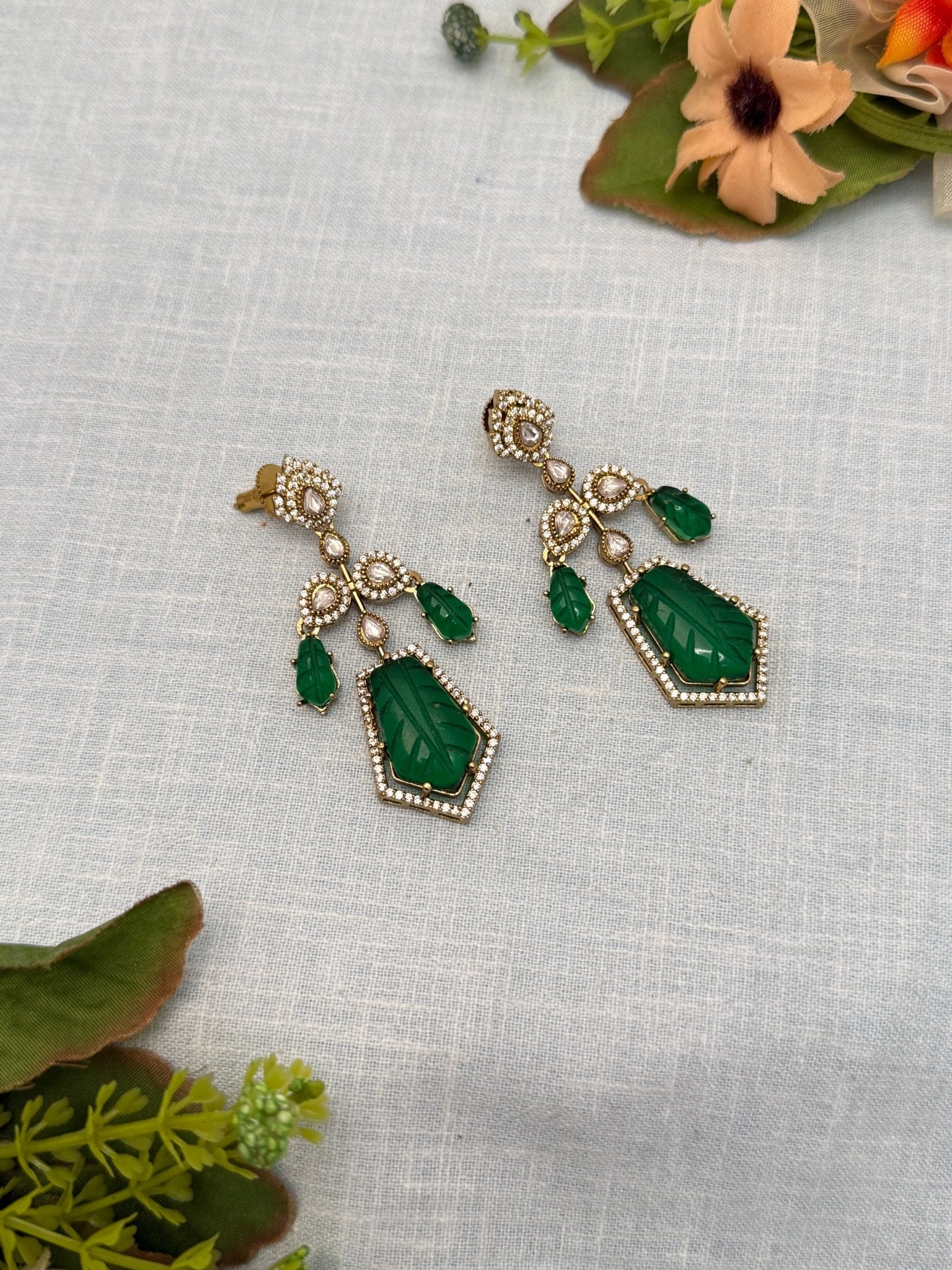 Designer Victorian Earrings 0192 - Mahilas