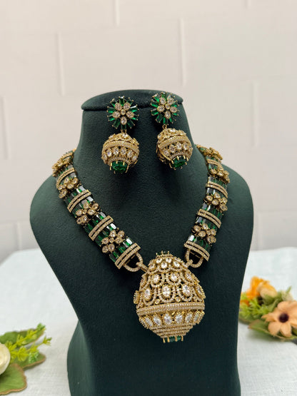 Designer Victorian Necklace Set 207 - Mahilas